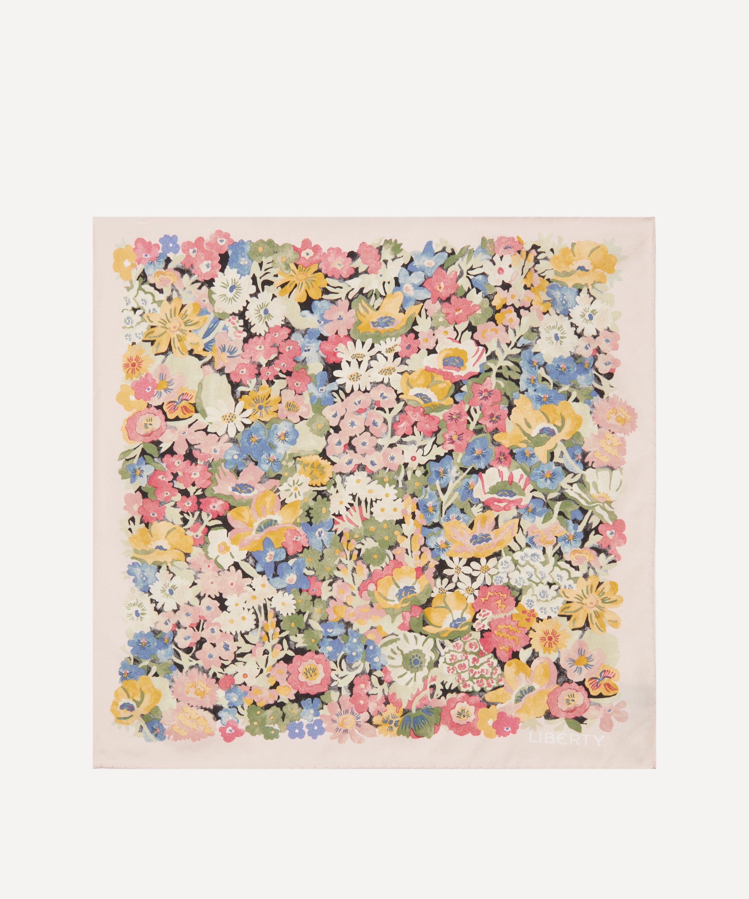 Liberty - Watercolour Thorpe Silk Scarf 45