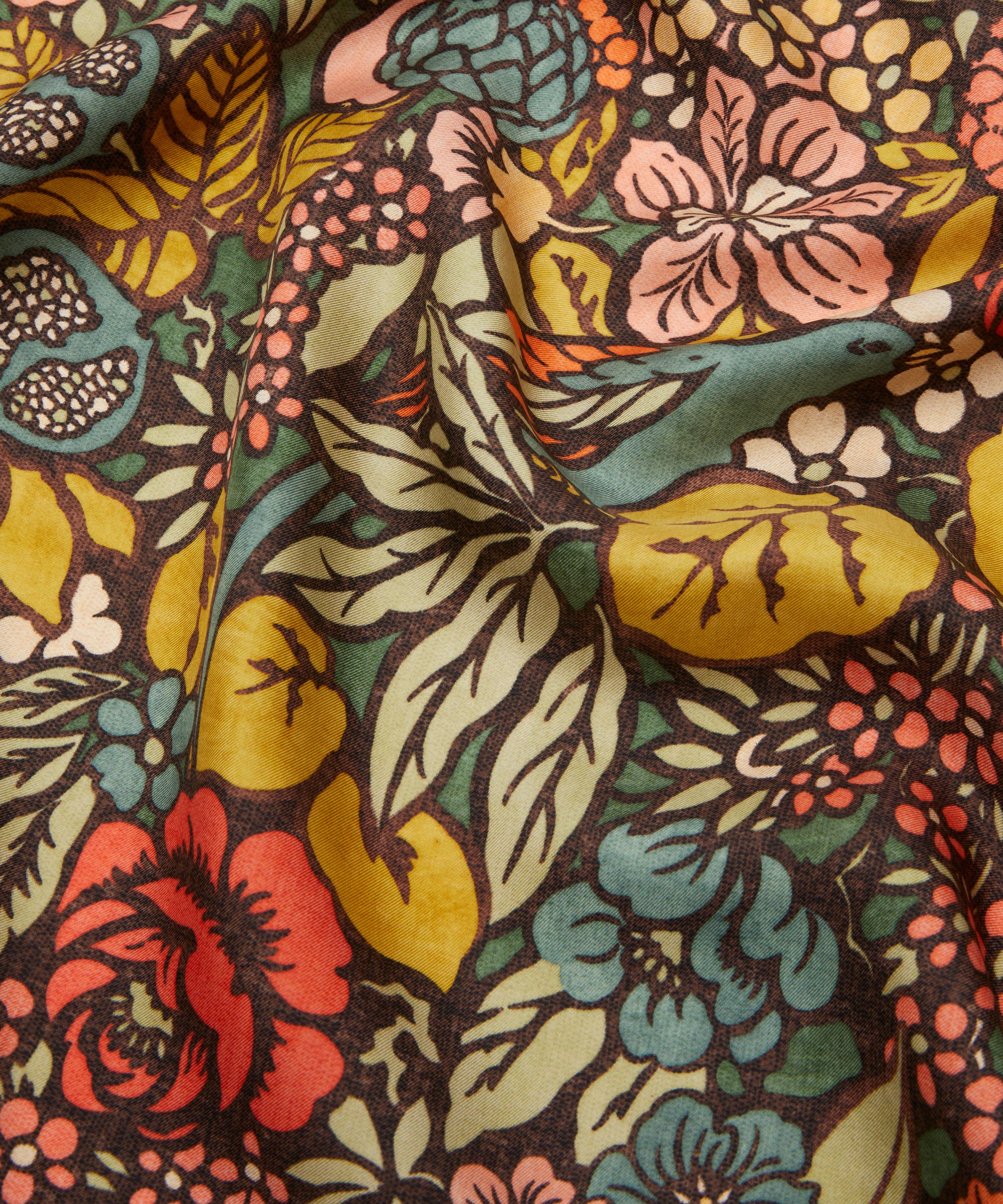 Liberty - Pomegranate Silk Scarf 90 image number 3