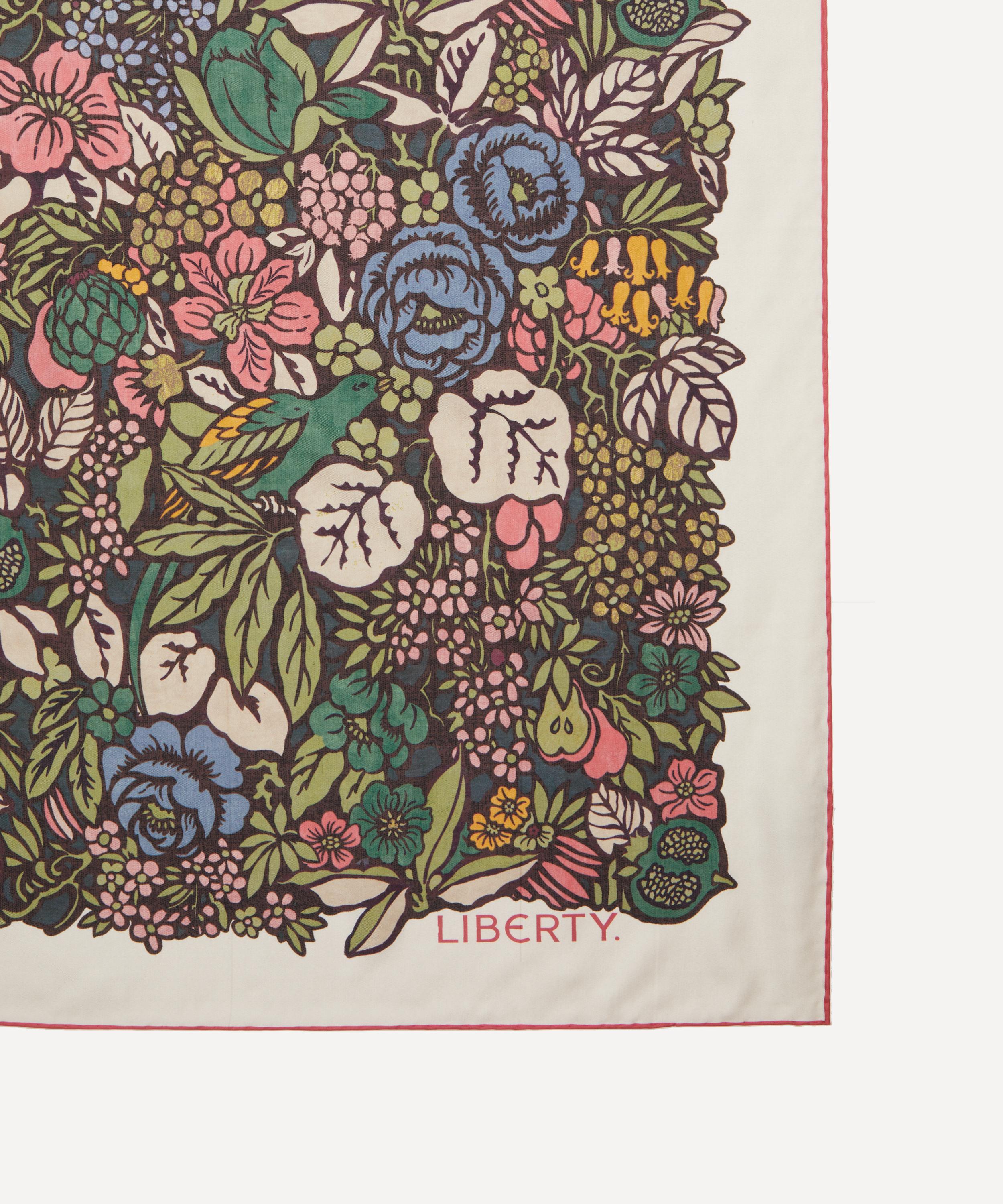 Liberty - Pomegranate Silk Scarf 90 image number 2