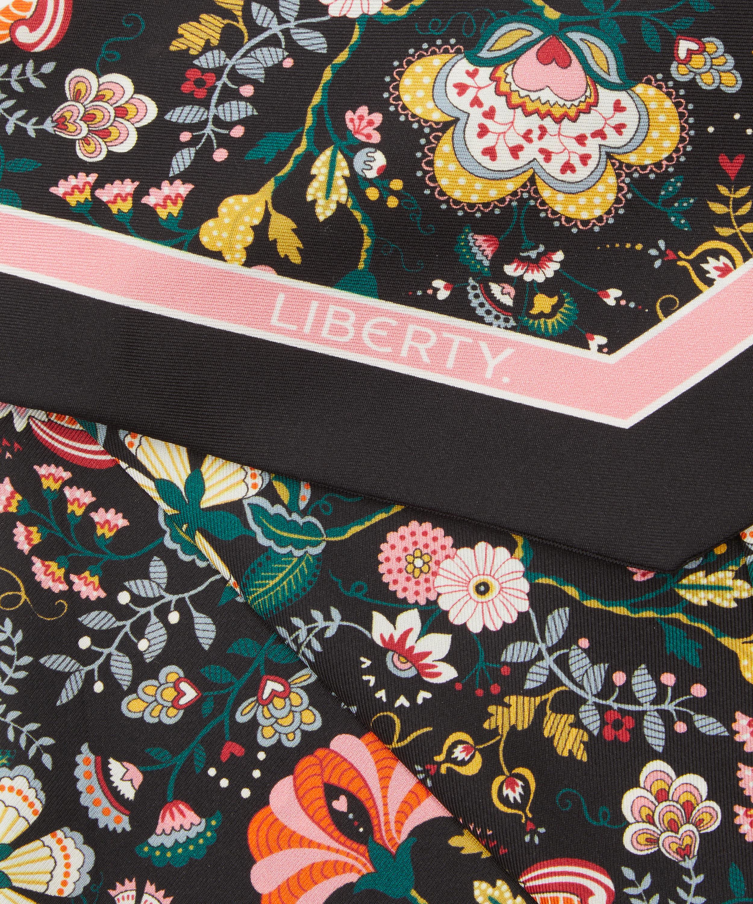 Liberty - Mabelle Hall Ribbon Silk Scarf 15x100 image number 4