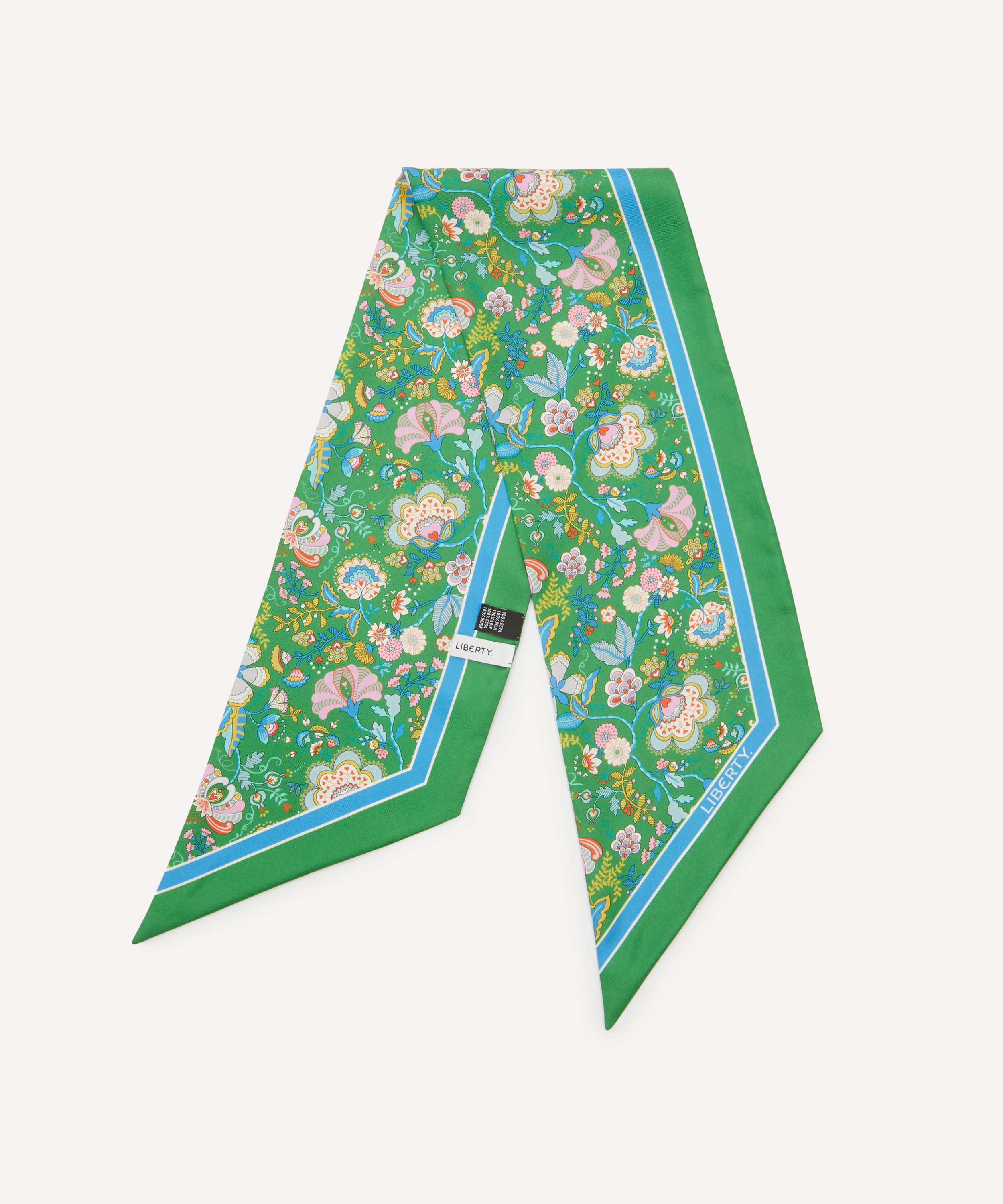 Liberty - Mabelle Hall Ribbon Silk Scarf 15x100 image number 1