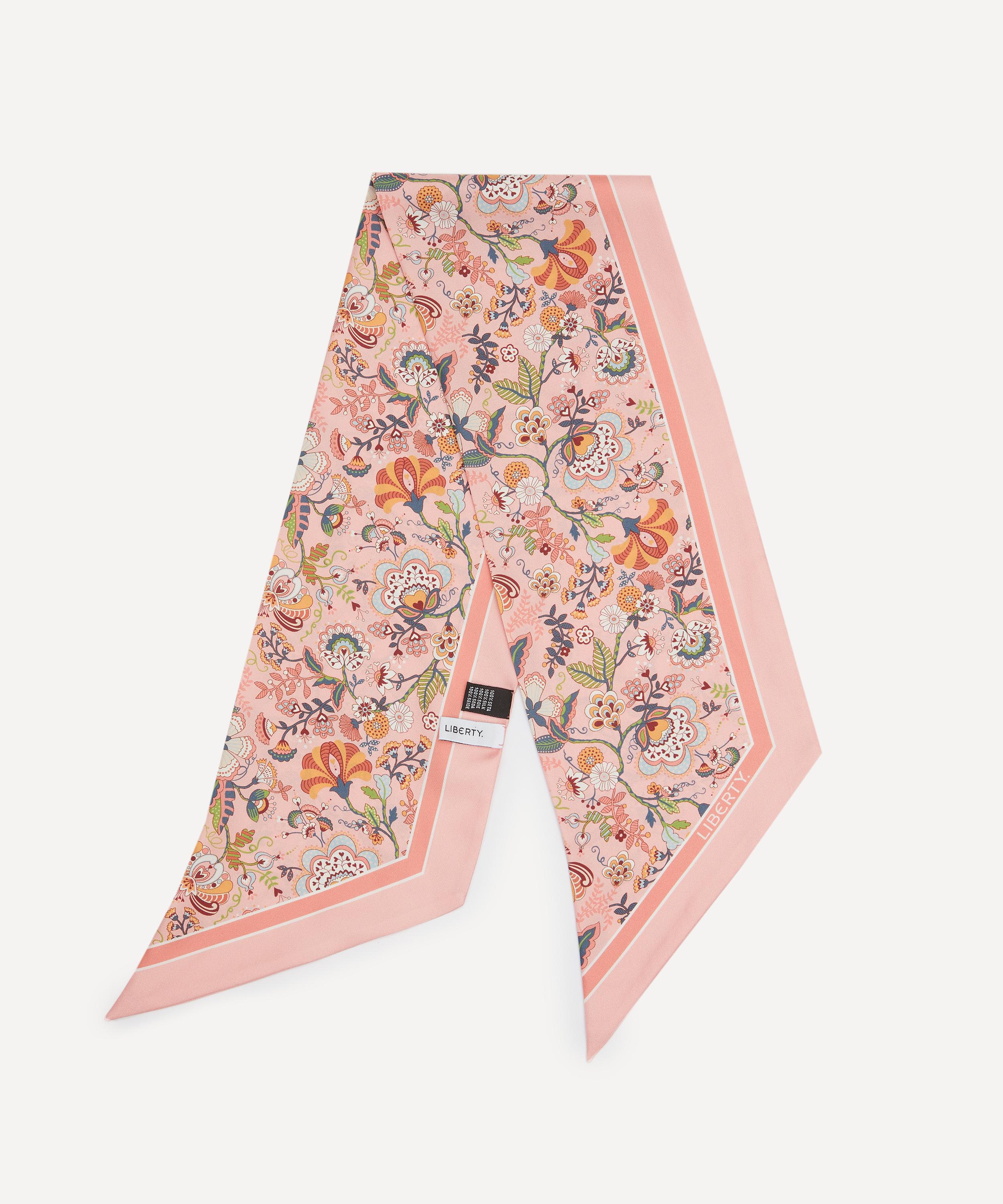 Liberty - Mabelle Hall Ribbon Silk Scarf 15x100 image number 1