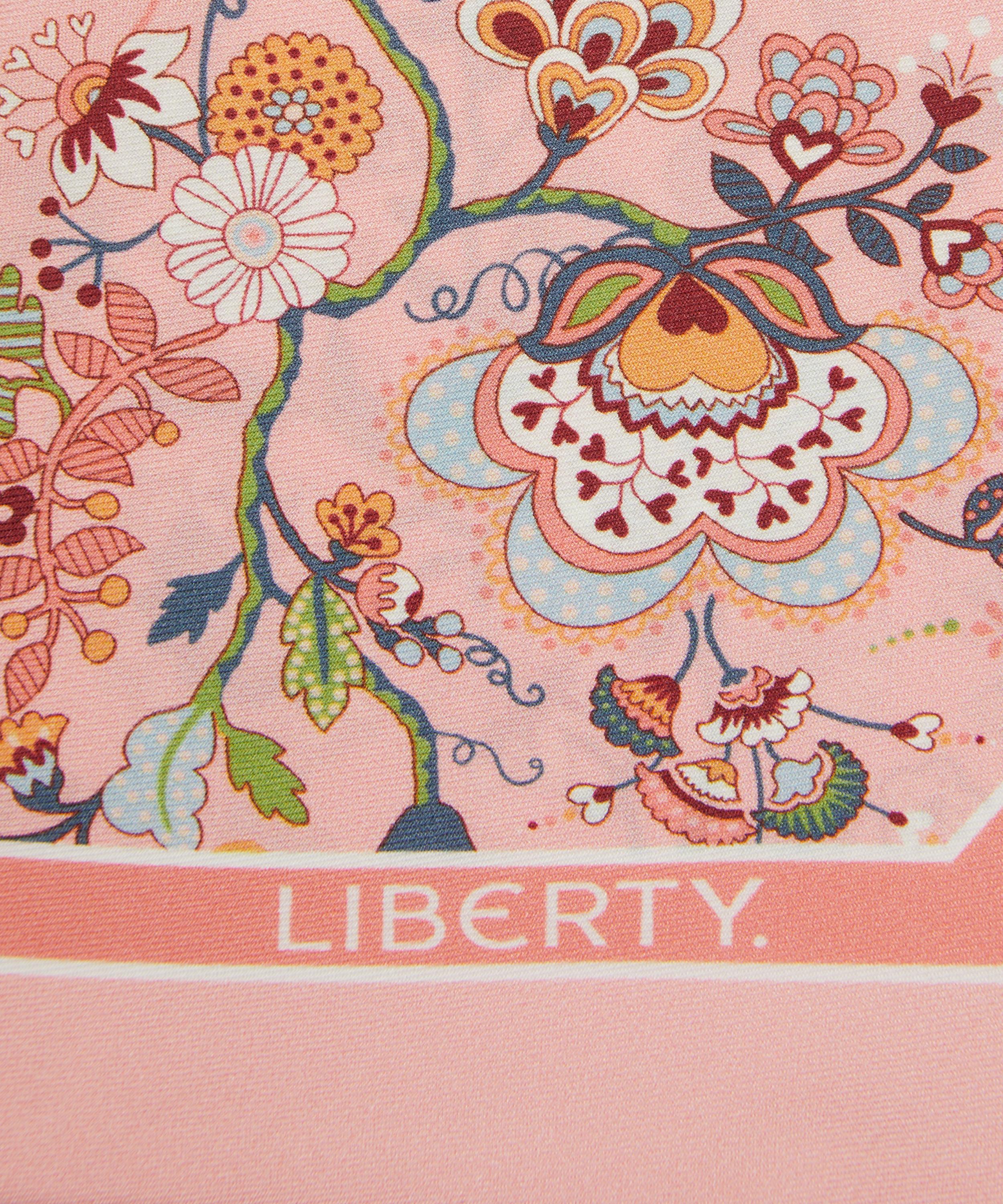 Liberty - Mabelle Hall Ribbon Silk Scarf 15x100 image number 2