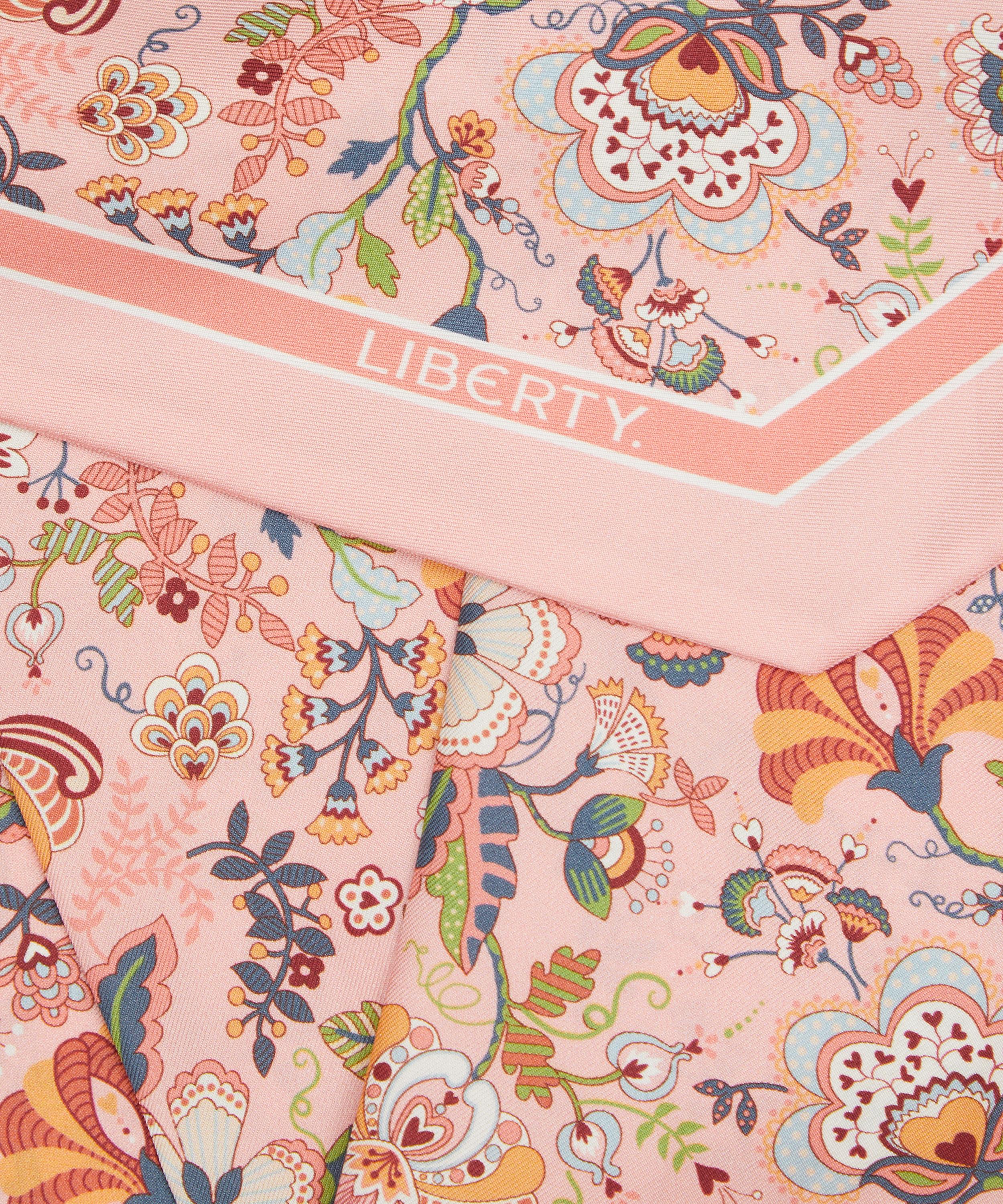 Liberty - Mabelle Hall Ribbon Silk Scarf 15x100 image number 3