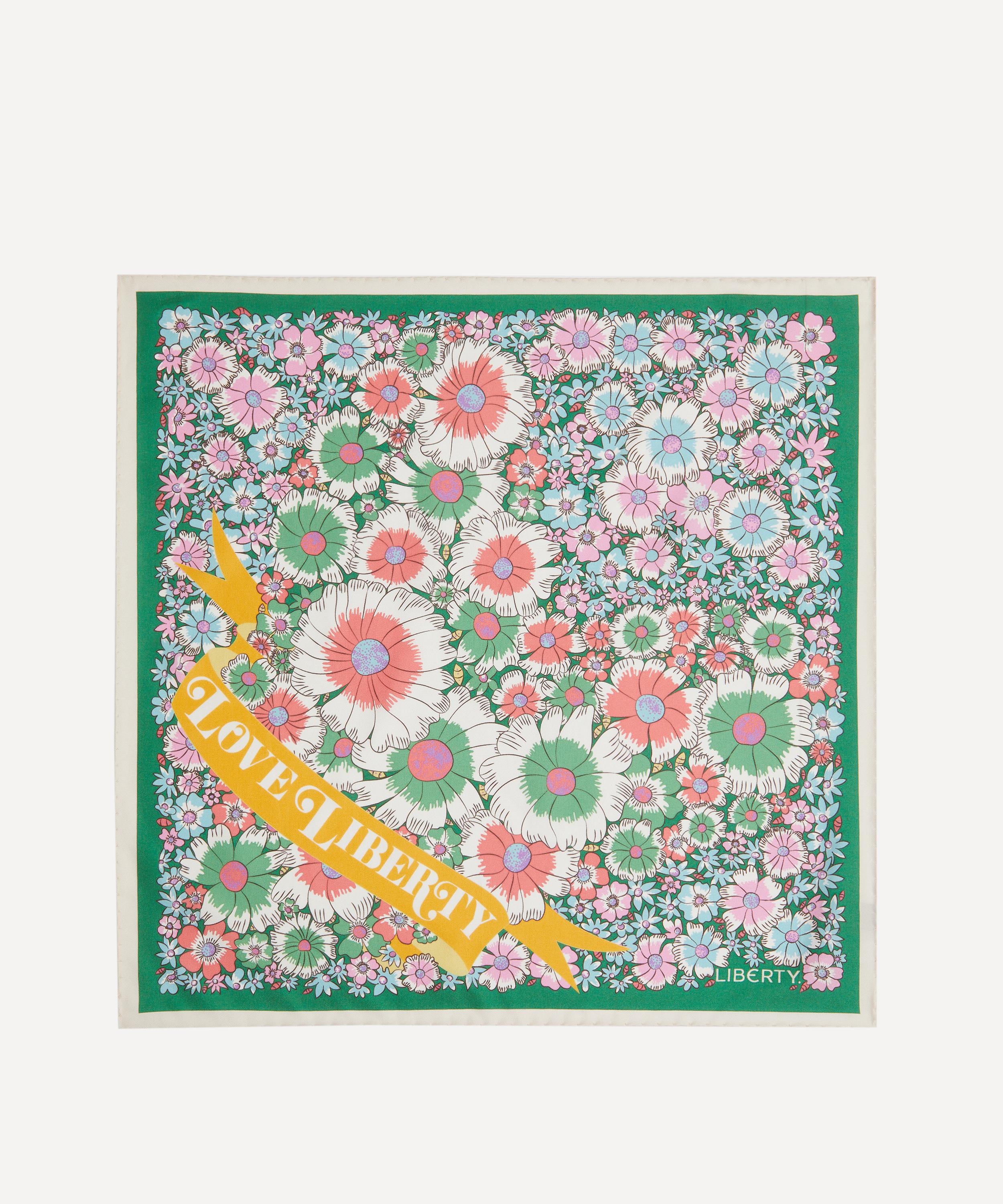 Liberty - Love Liberty Silk Scarf 45