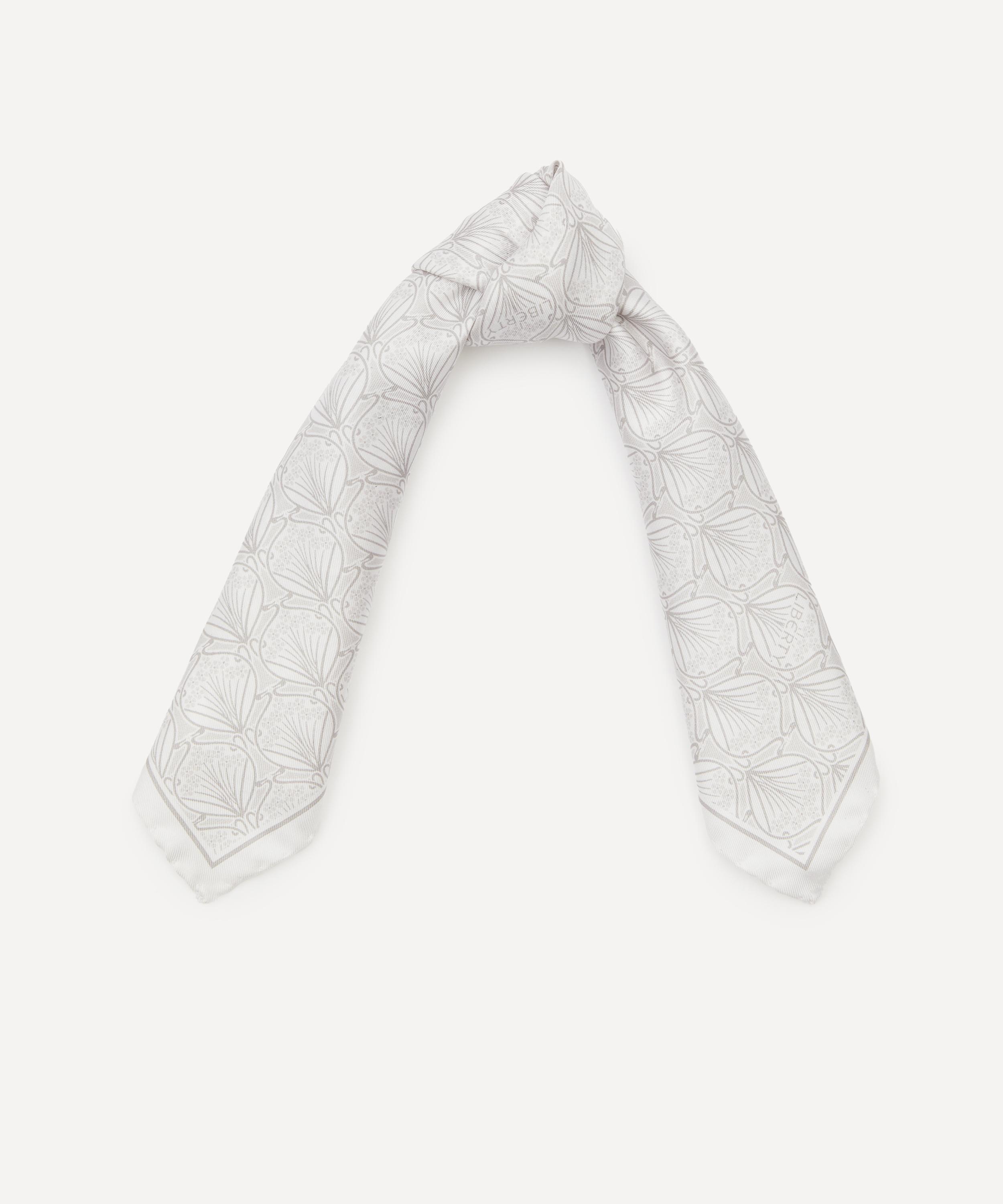 Liberty - Iphis White Silk Scarf 45 image number 2