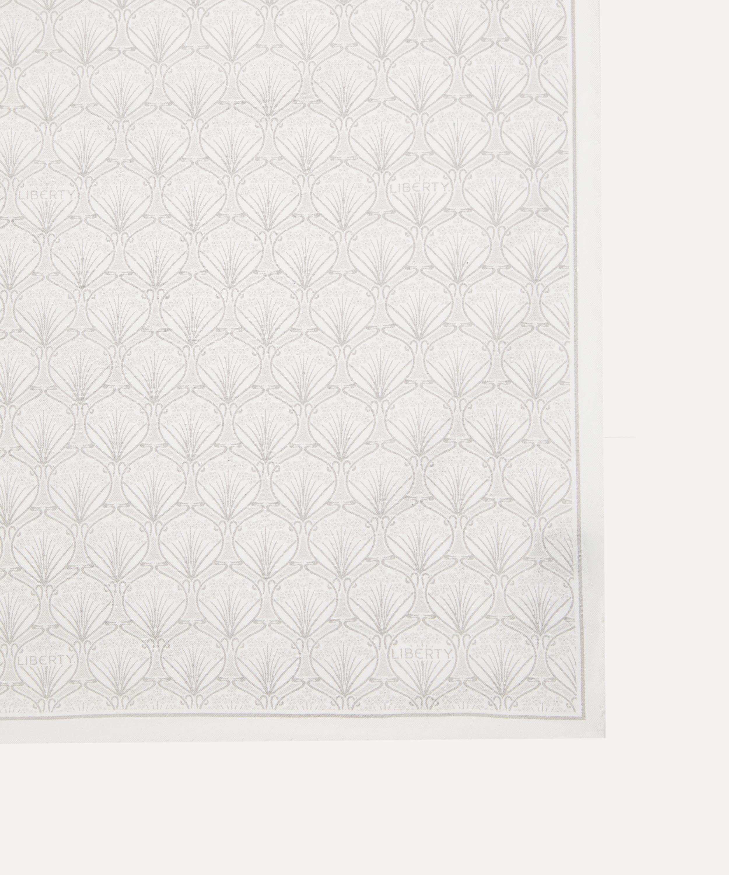 Liberty - Iphis White Silk Scarf 45 image number 3