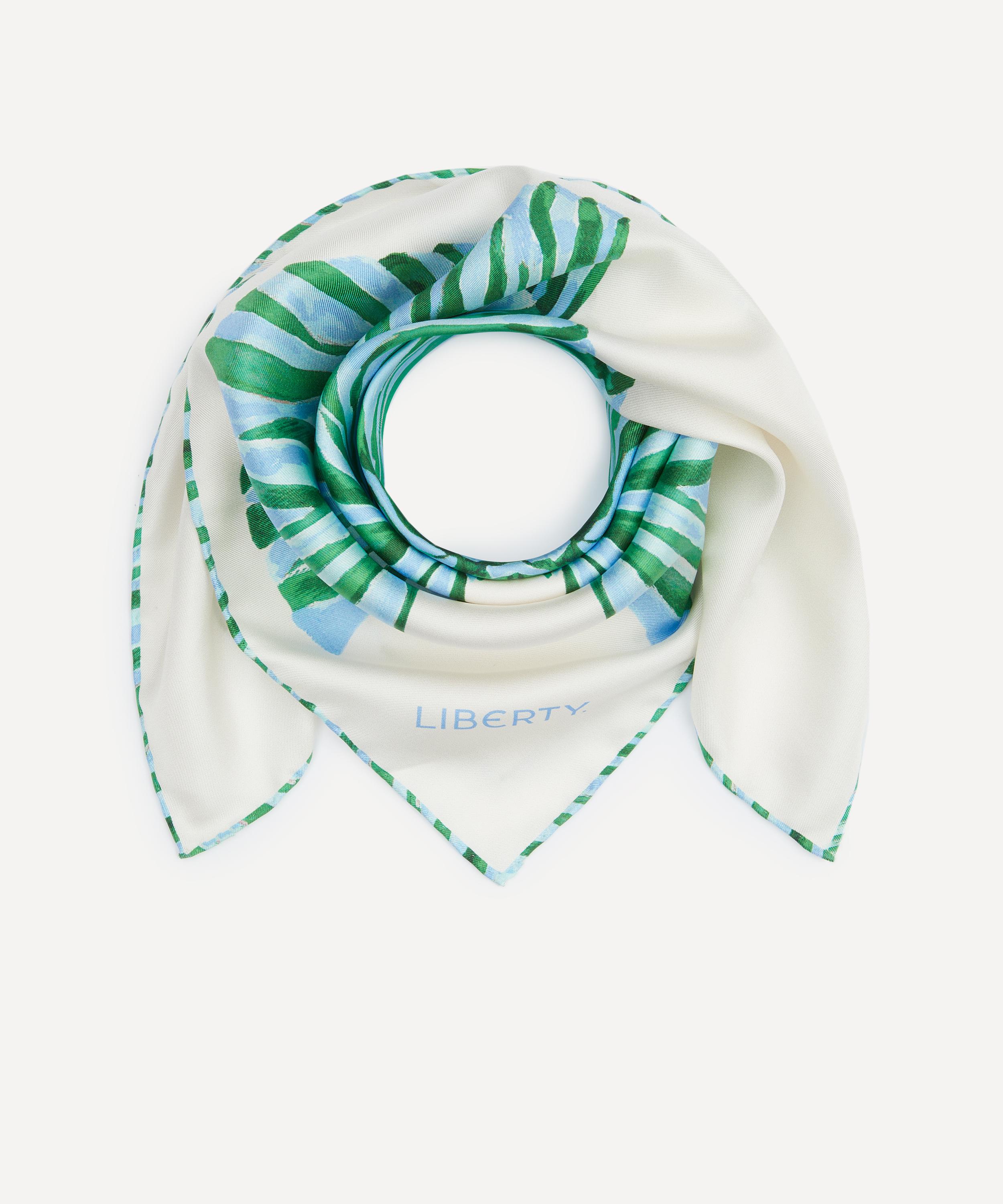 Liberty - Bustle and Bow Silk Scarf 70 image number 1