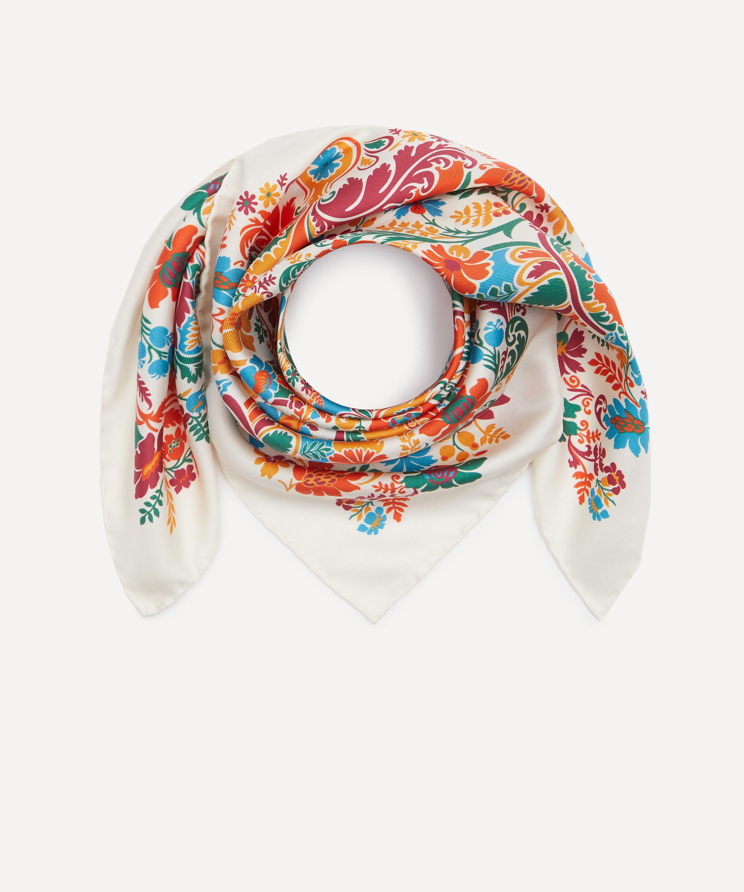 Liberty - Flamboyance Silk Scarf 70 image number 1