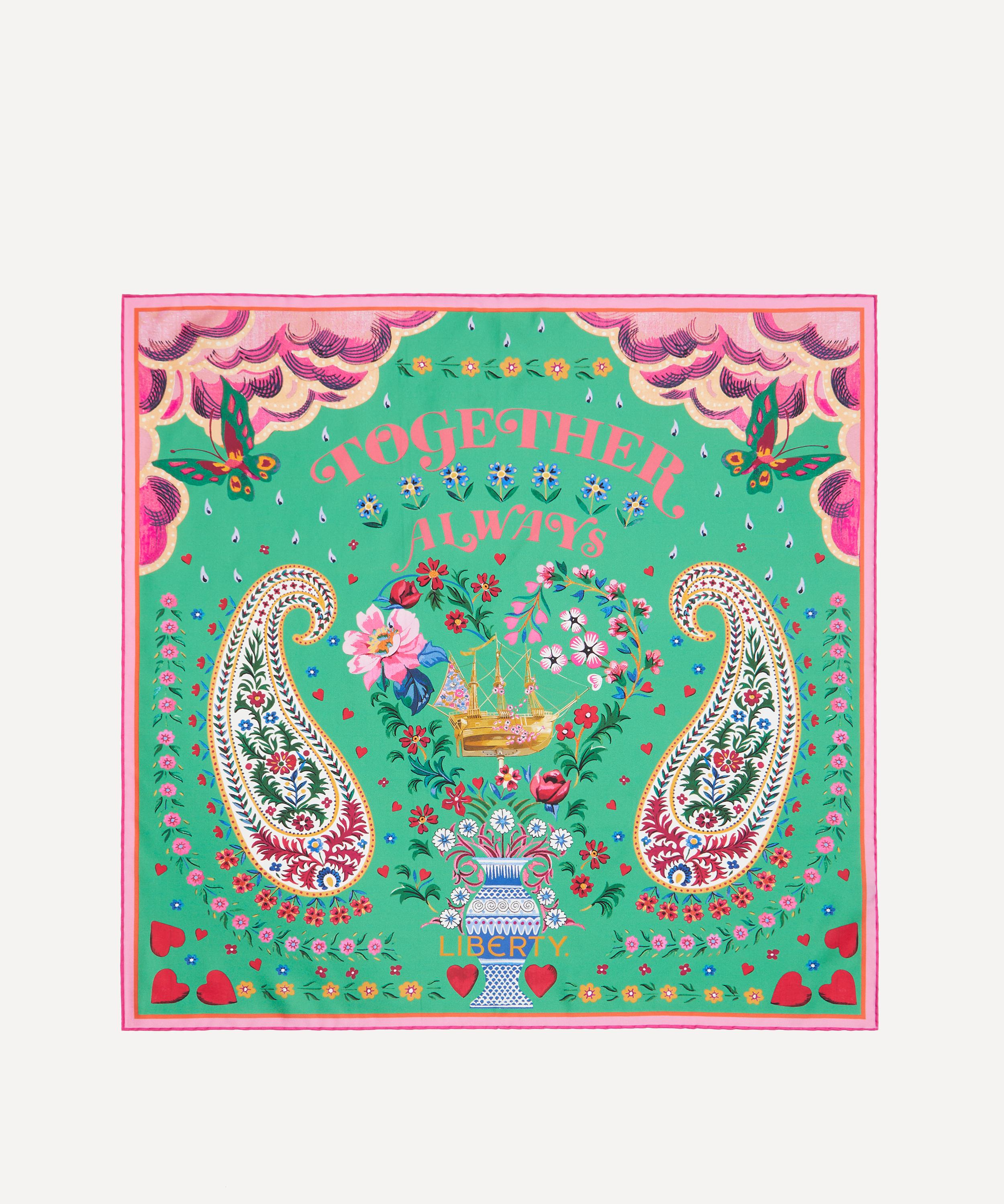 Liberty - Together Always Silk Scarf 70