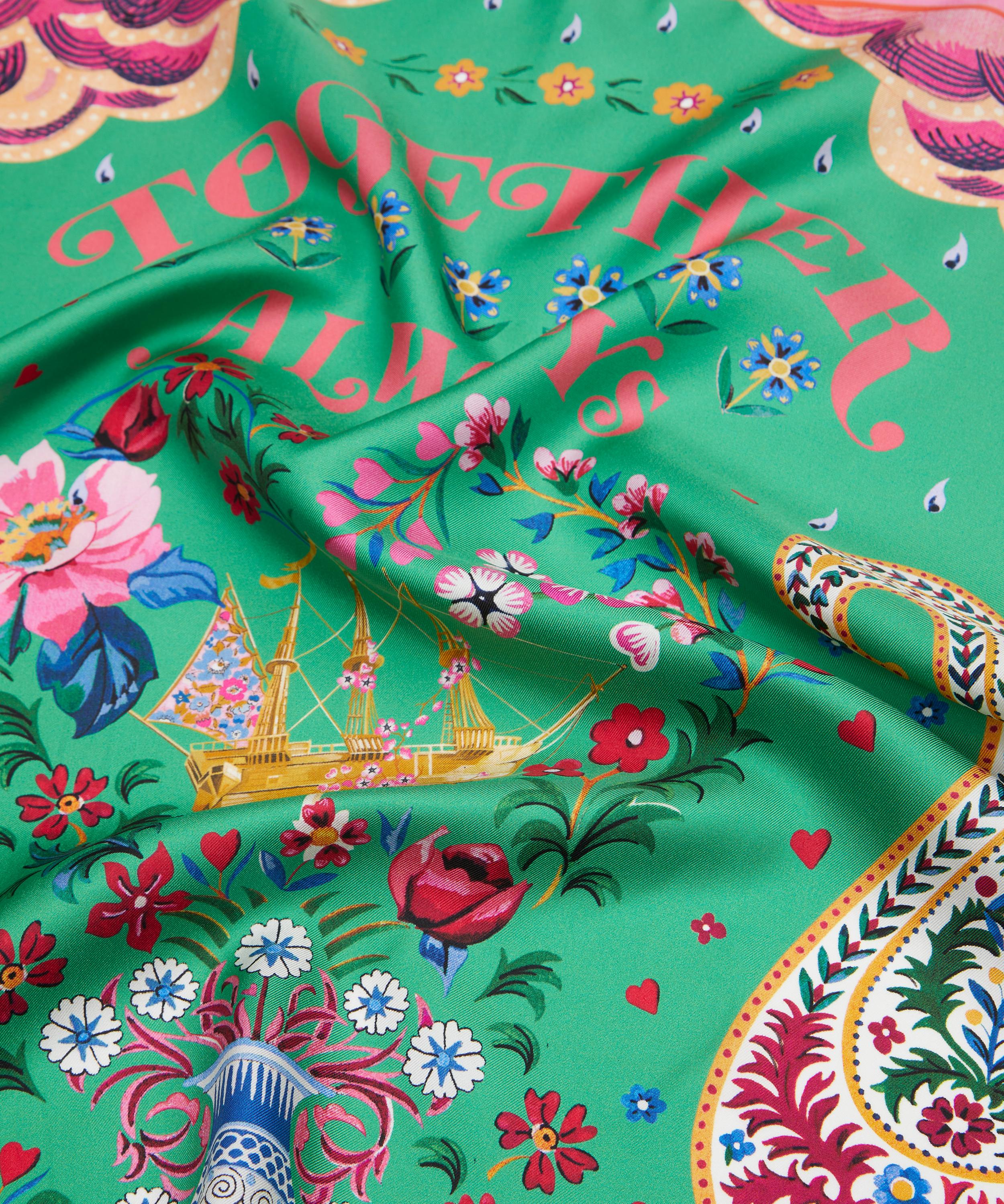 Liberty - Together Always Silk Scarf 70 image number 4