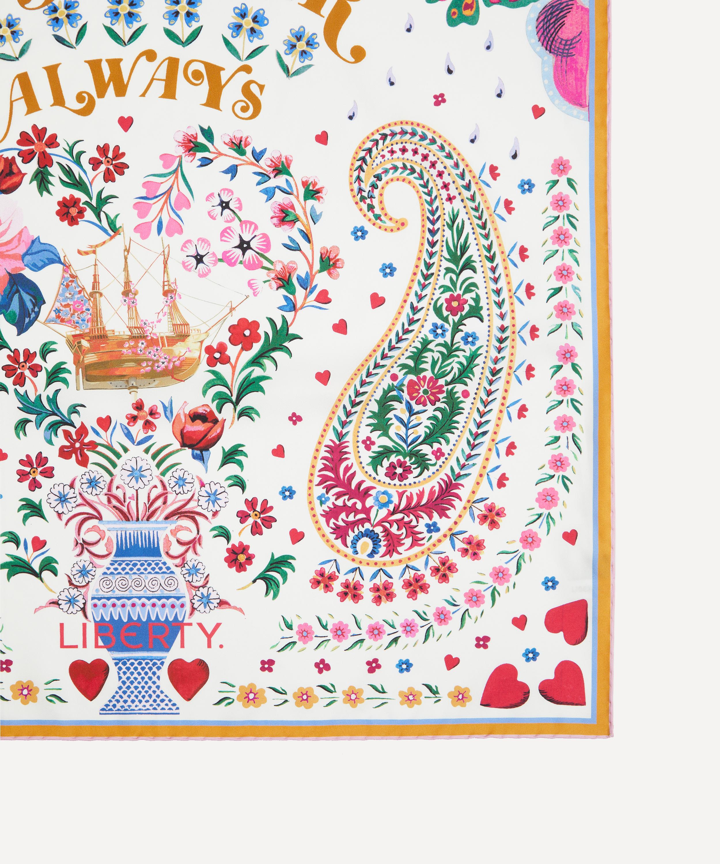 Liberty - Together Always Silk Scarf 70 image number 2
