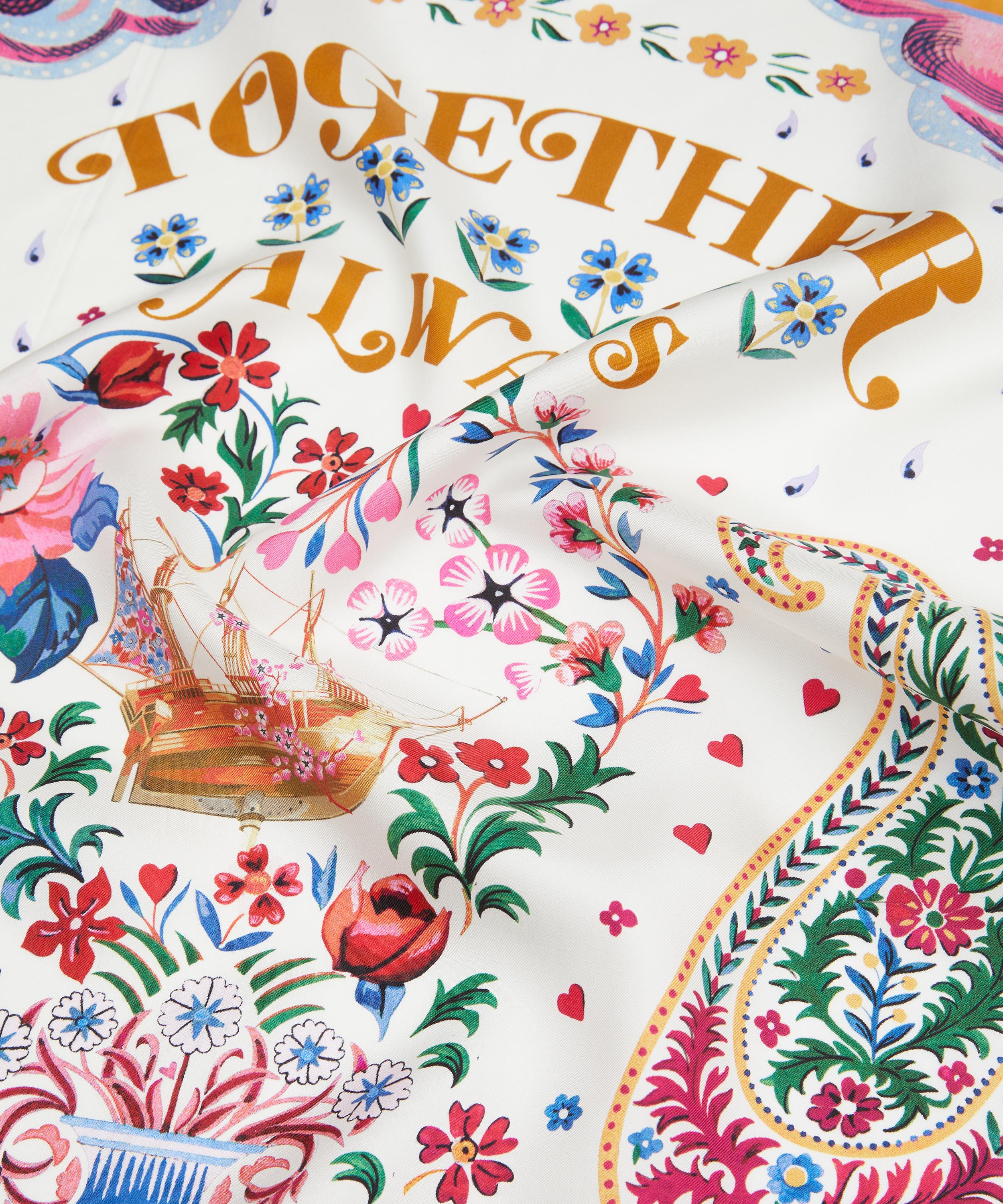 Liberty - Together Always Silk Scarf 70 image number 3