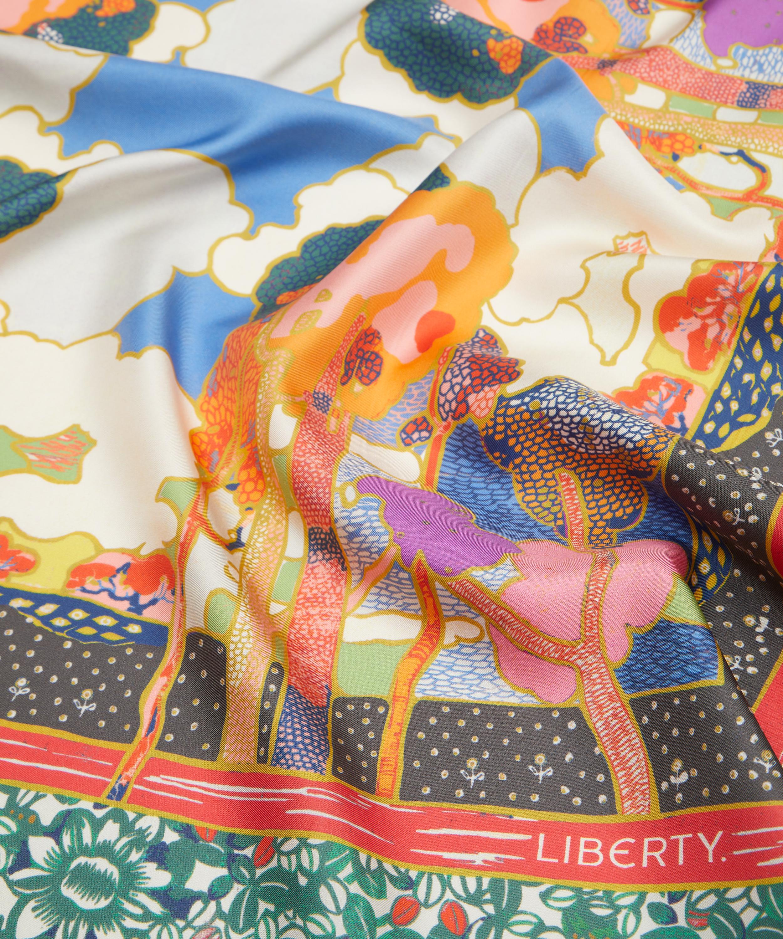 Liberty - Prospect Vista Silk Scarf 90 image number 4