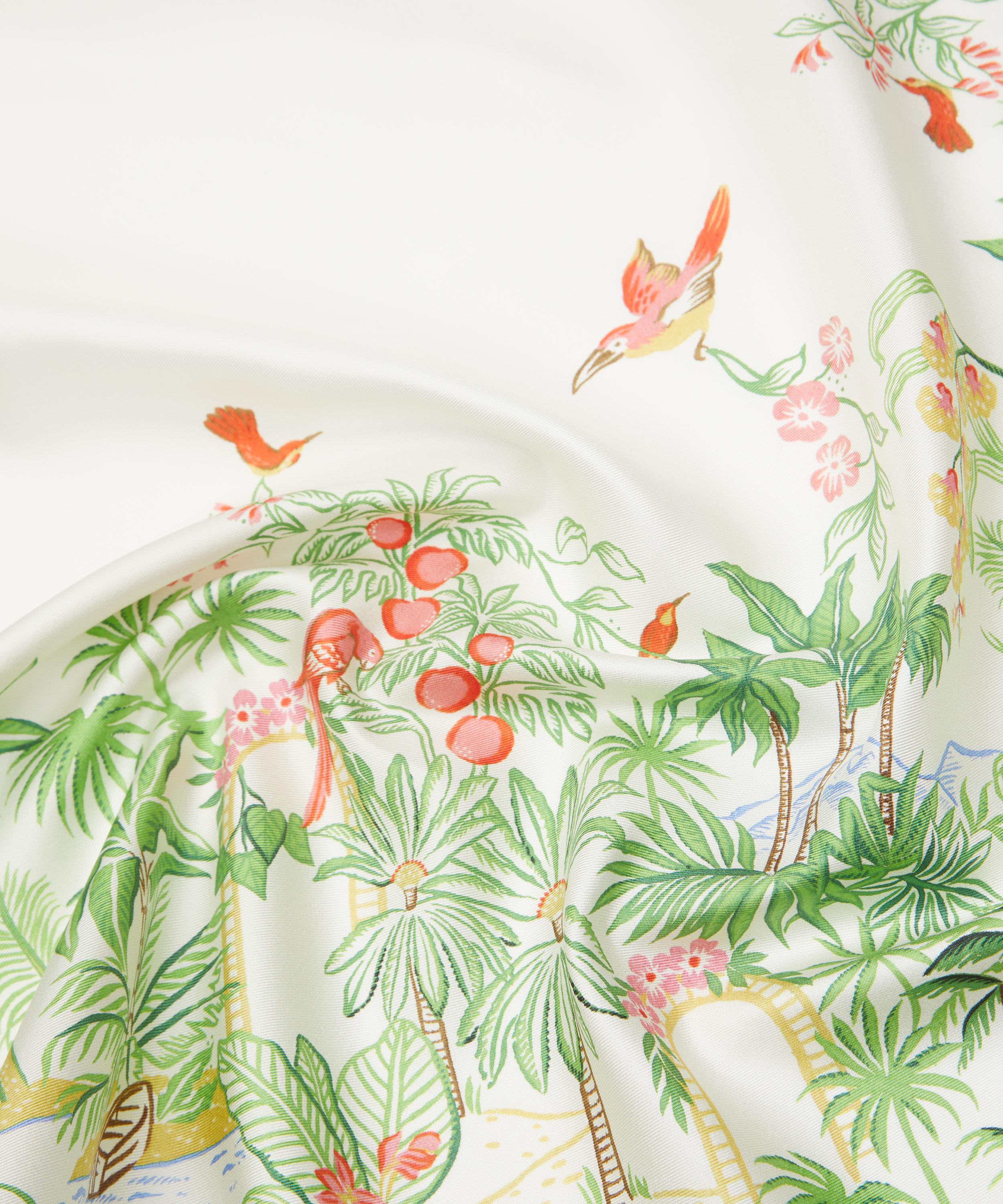 Liberty - Tropical Toile Silk Scarf 90 image number 3