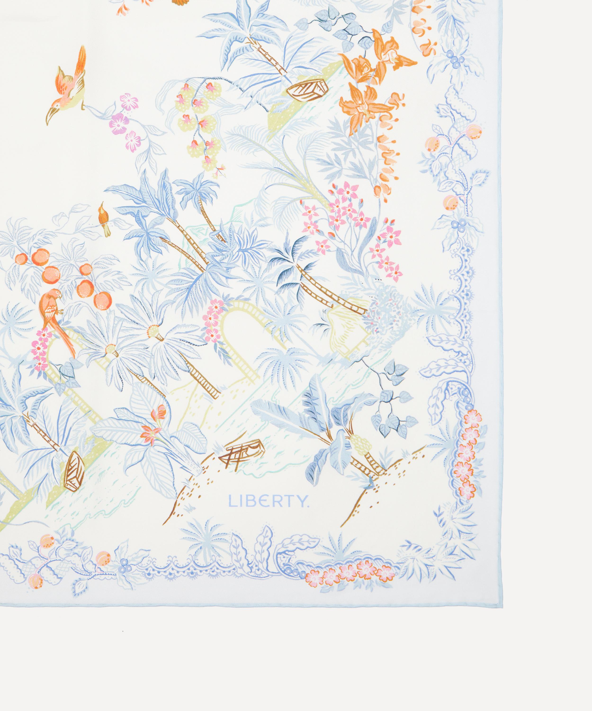 Liberty - Tropical Toile Silk Scarf 90 image number 2