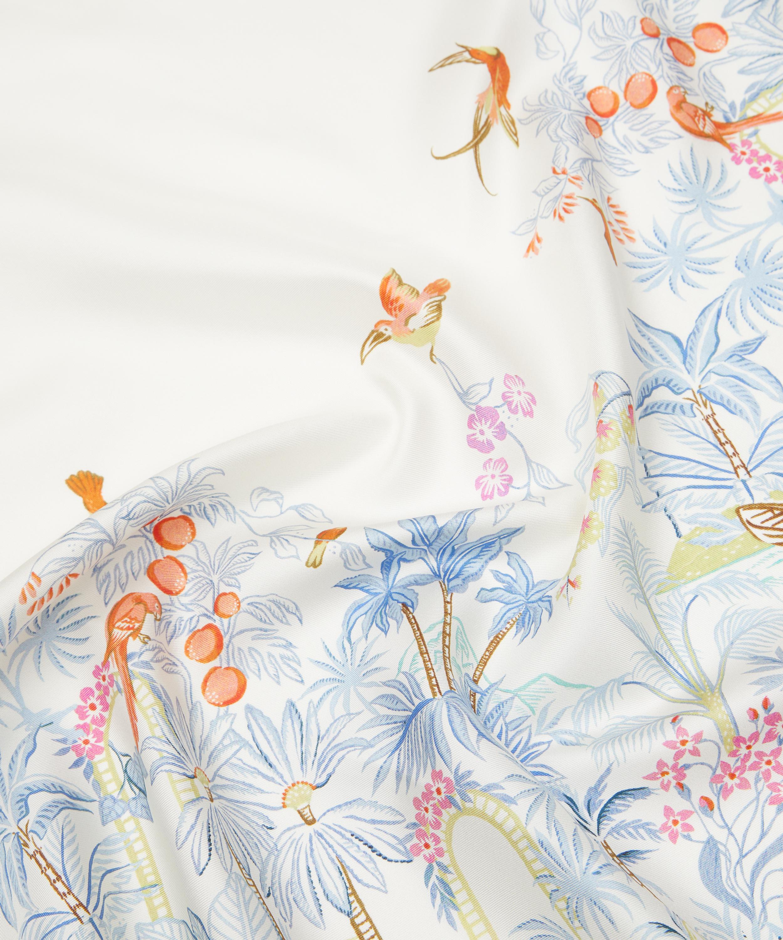 Liberty - Tropical Toile Silk Scarf 90 image number 3
