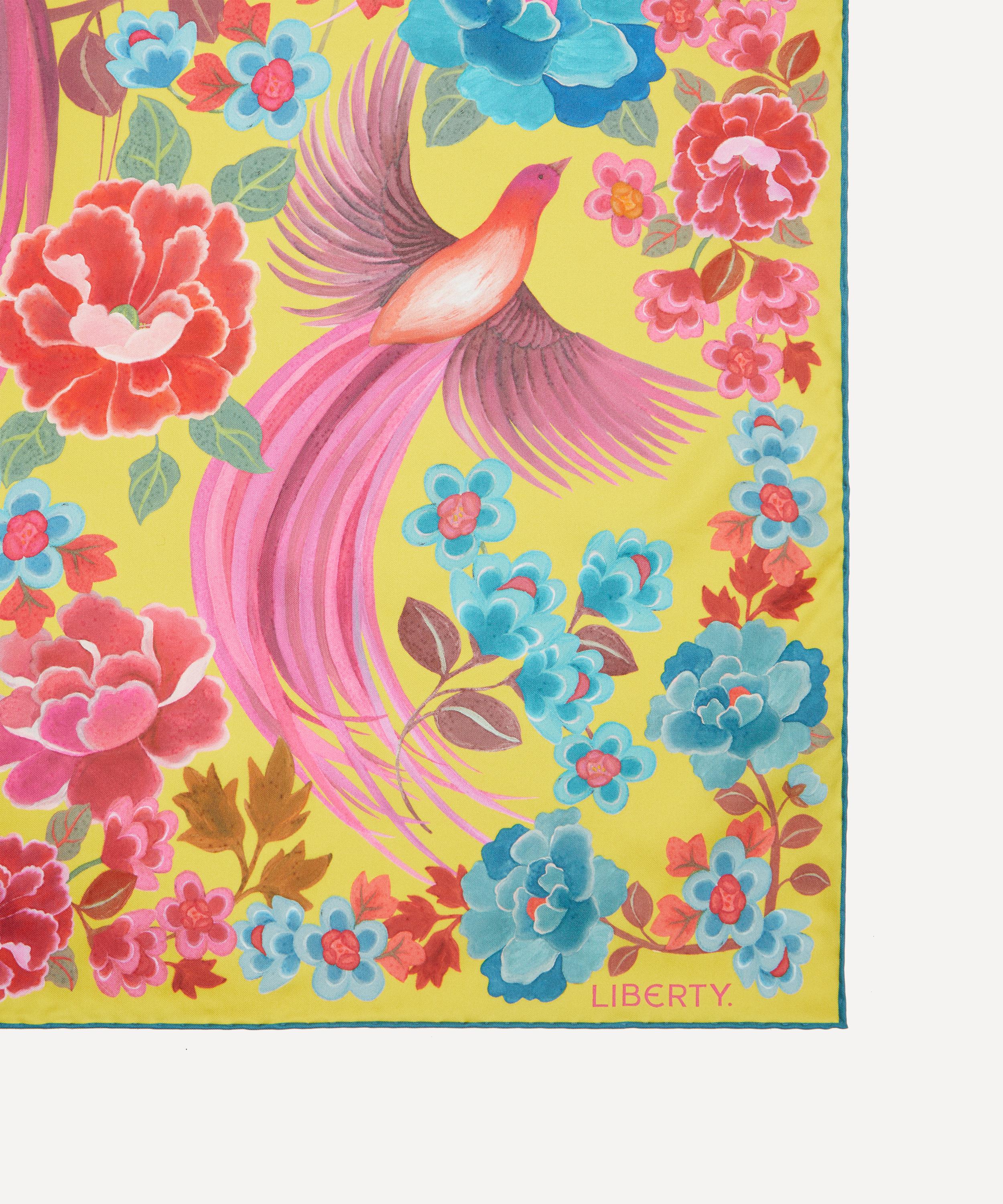 Liberty - Tropical Shawl Silk Scarf 90 image number 2