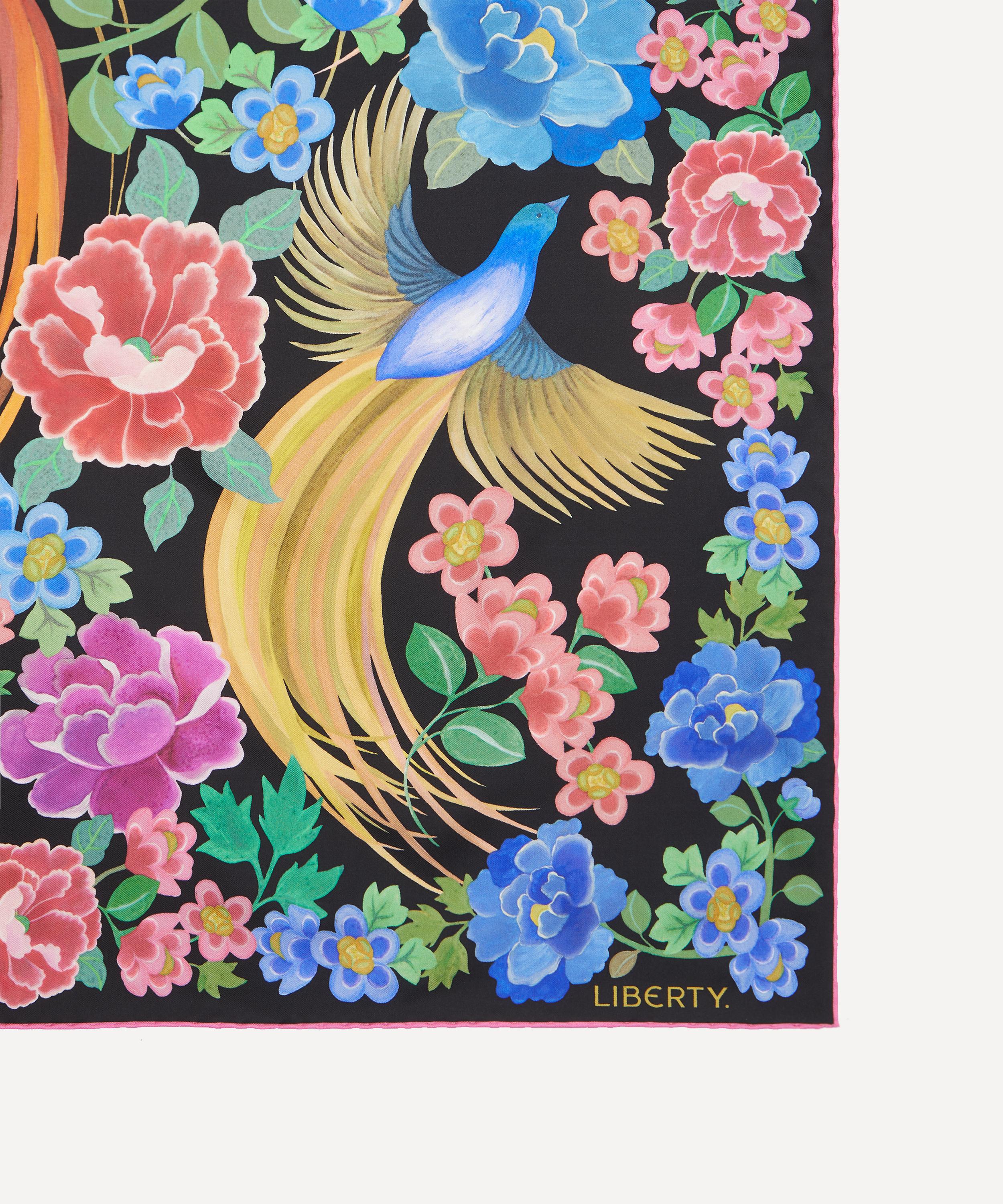 Liberty - Tropical Shawl Silk Scarf 90 image number 2