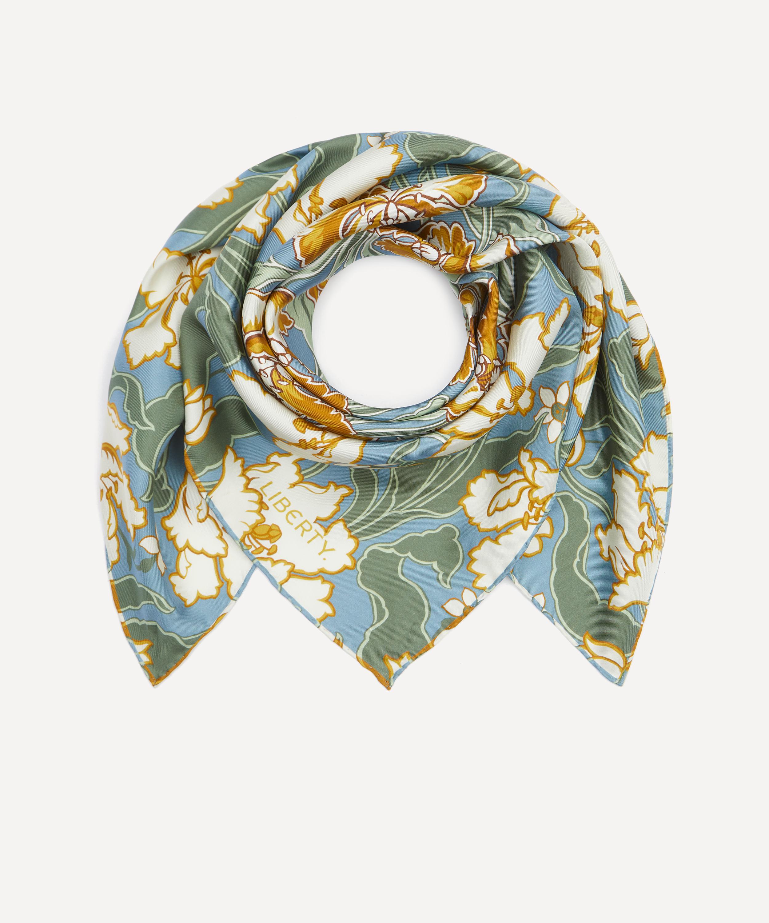 Liberty - Archive Tulip Silk Scarf 90 image number 1