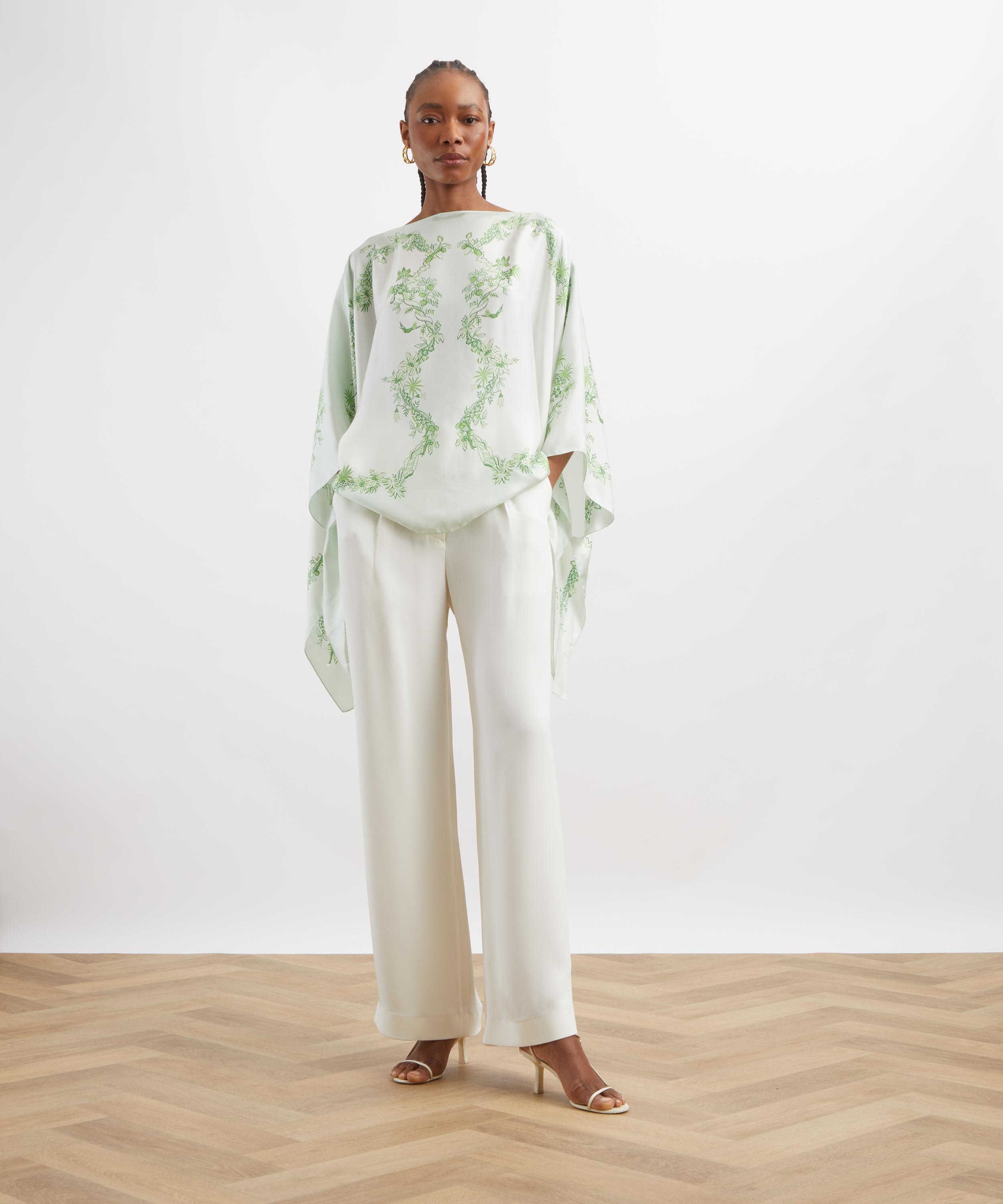 Liberty - Tropical Toile 130x130 Silk Kaftan image number 1
