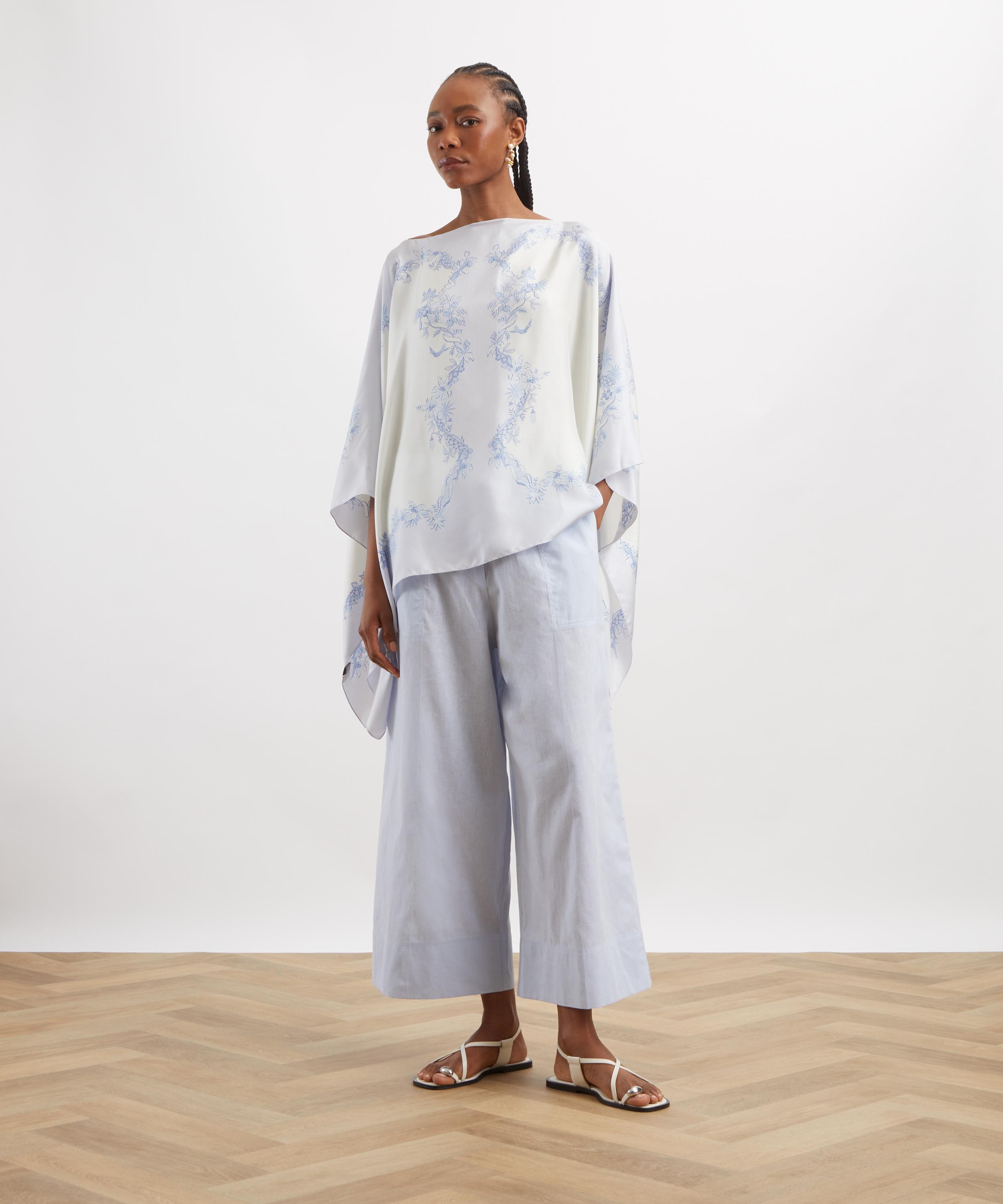 Liberty - Tropical Toile 130x130 Silk Kaftan image number 1