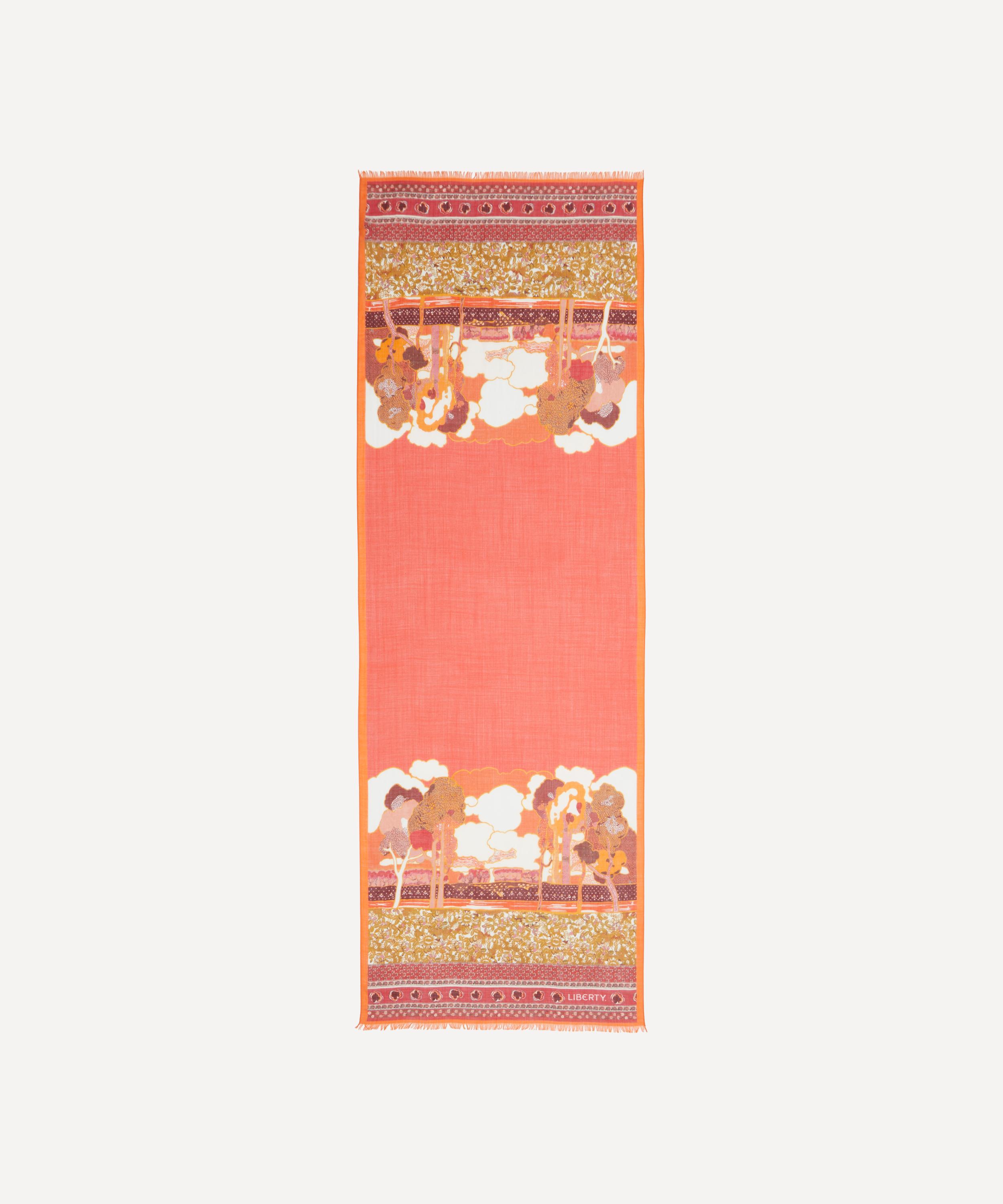 Liberty - Prospect Sky 70x200 Wool-Silk Scarf image number 0
