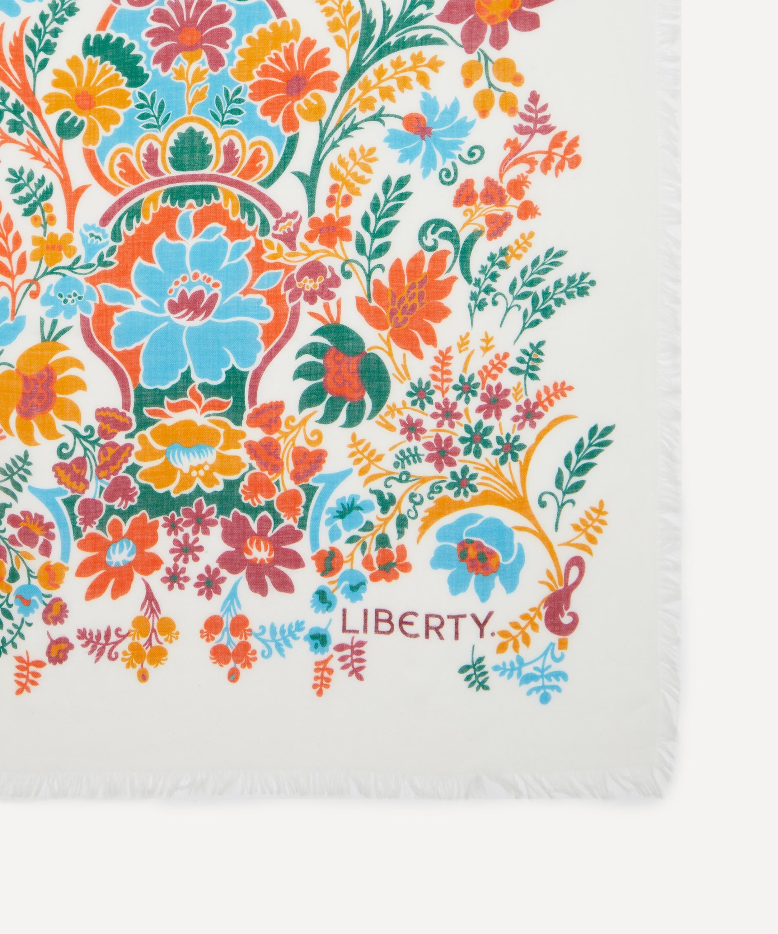 Liberty - Flamboyance Wool-Silk Scarf 140 image number 2