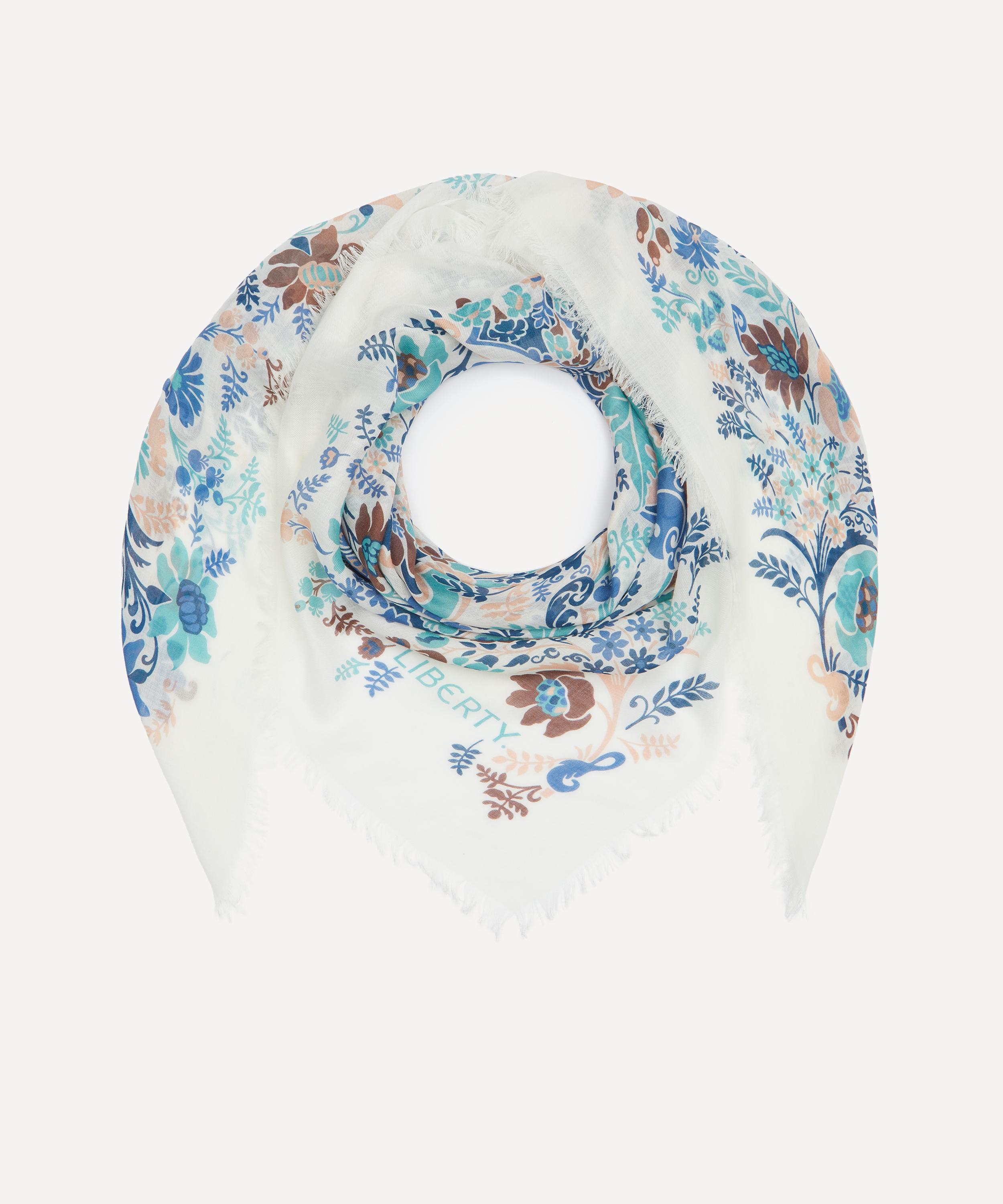 Liberty - Flamboyance Wool-Silk Scarf 140 image number 1