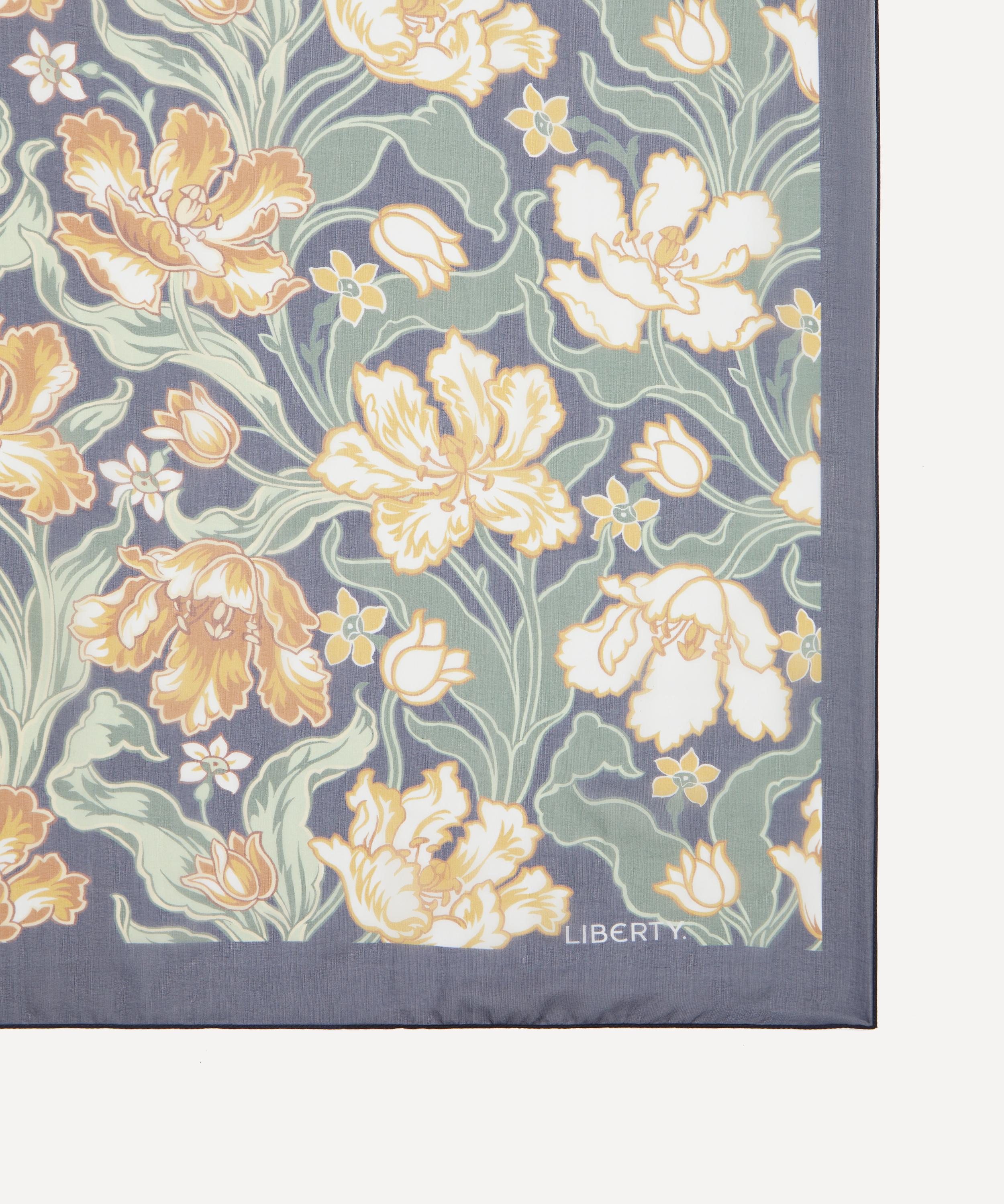 Liberty - Archive Tulip 70x200 Silk Chiffon Scarf image number 2