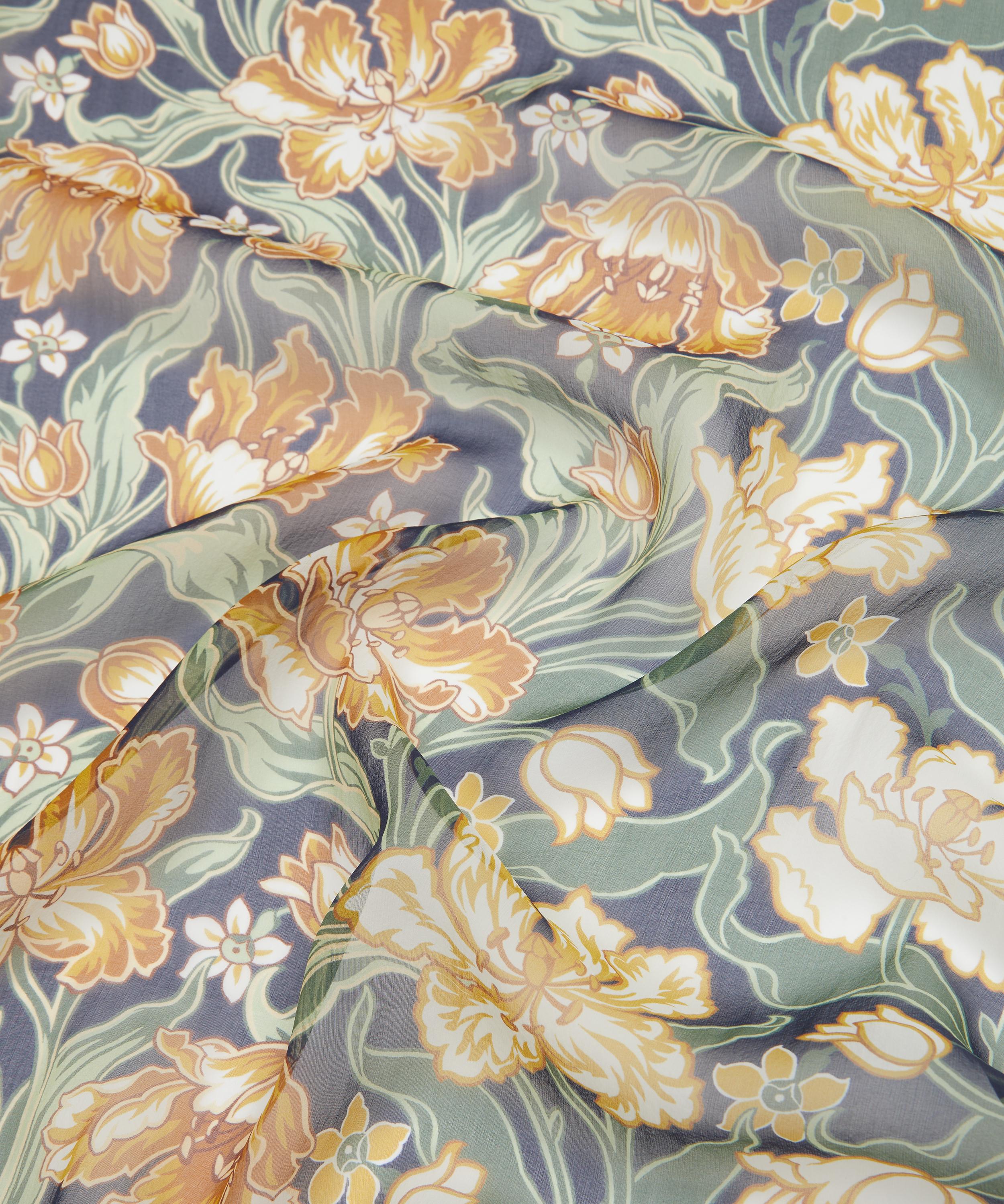 Liberty - Archive Tulip 70x200 Silk Chiffon Scarf image number 3