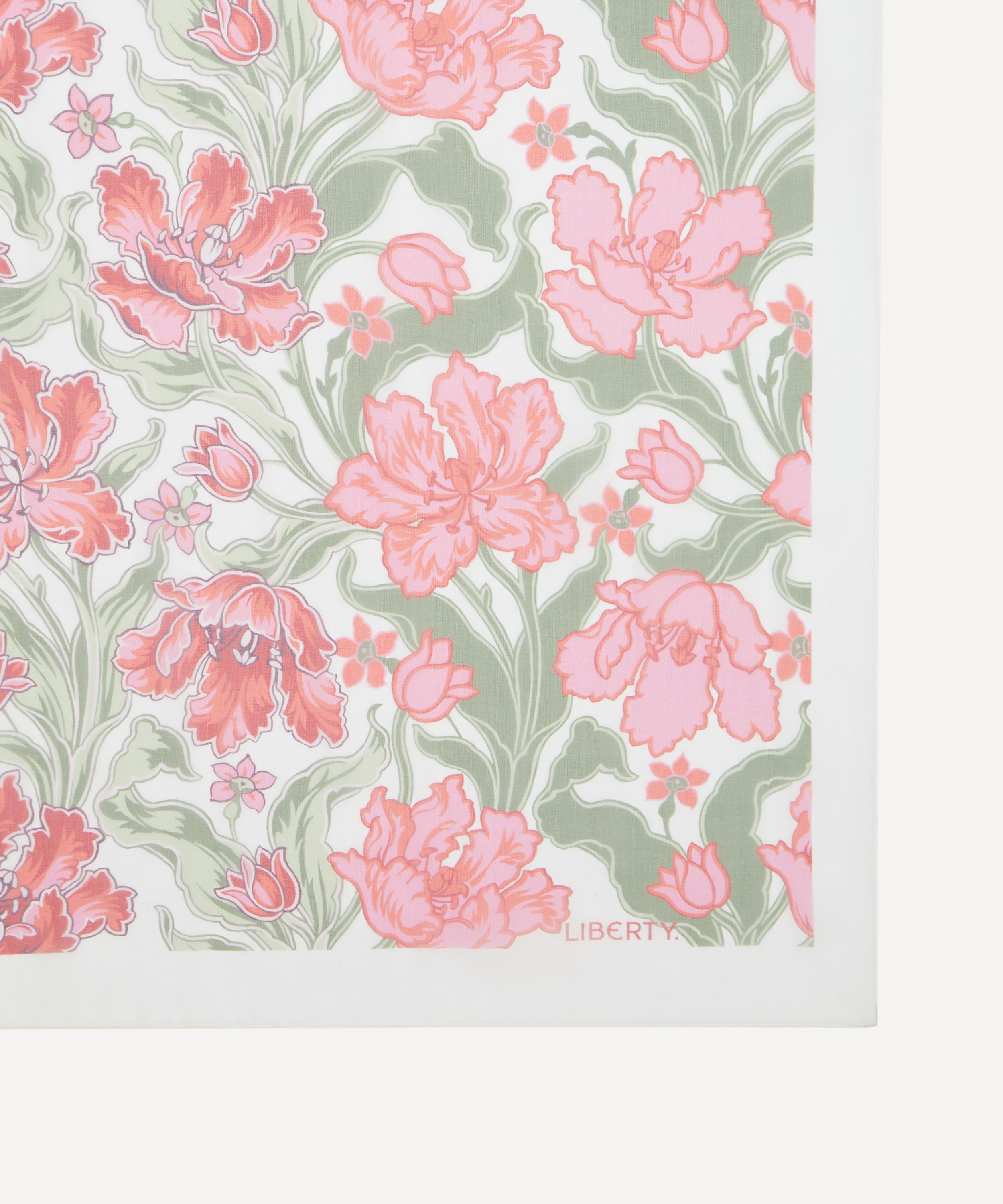 Liberty - Archive Tulip 70x200 Silk Chiffon Scarf image number 2
