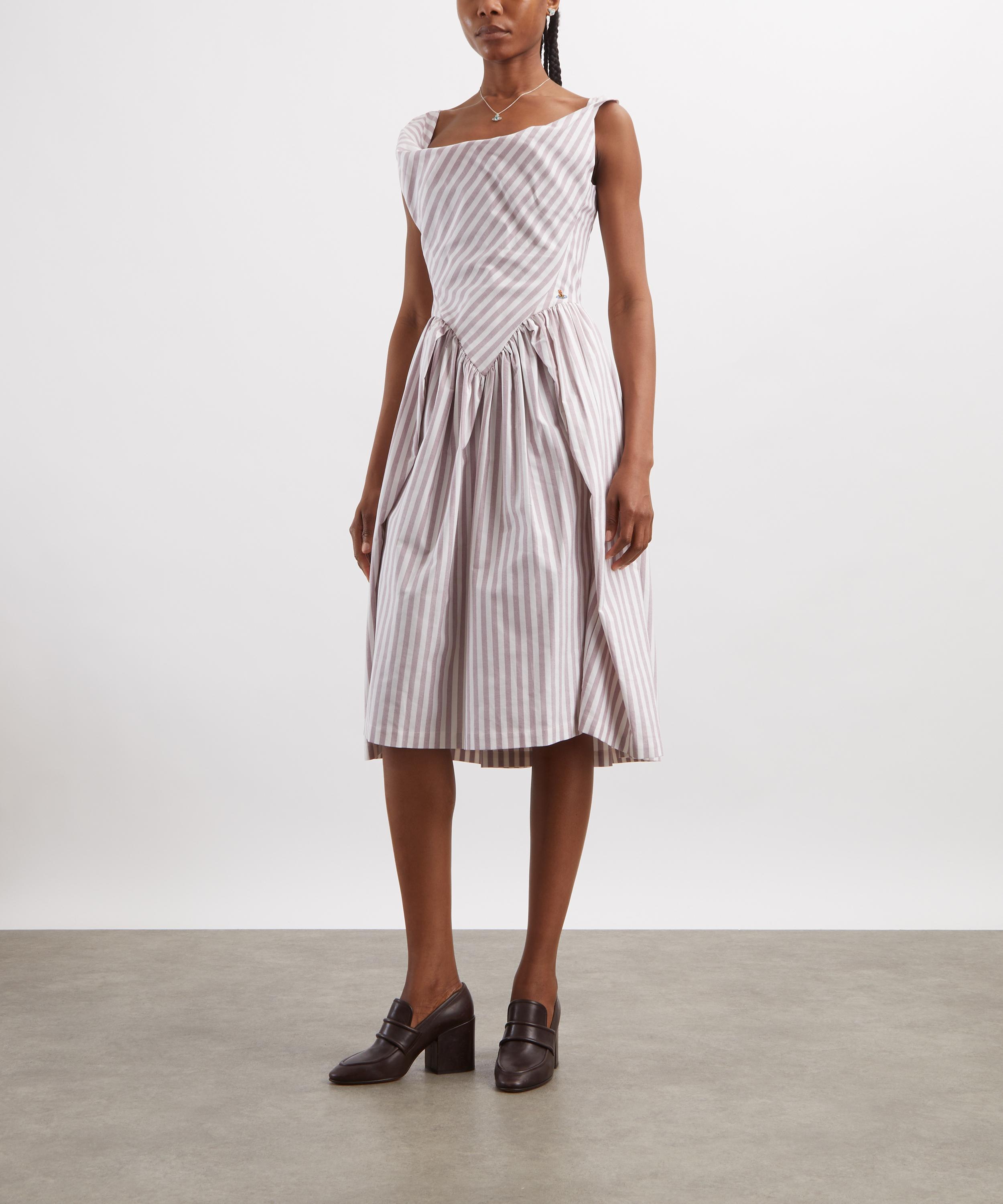 Vivienne Westwood - Sunday Striped Midi Dress image number 2