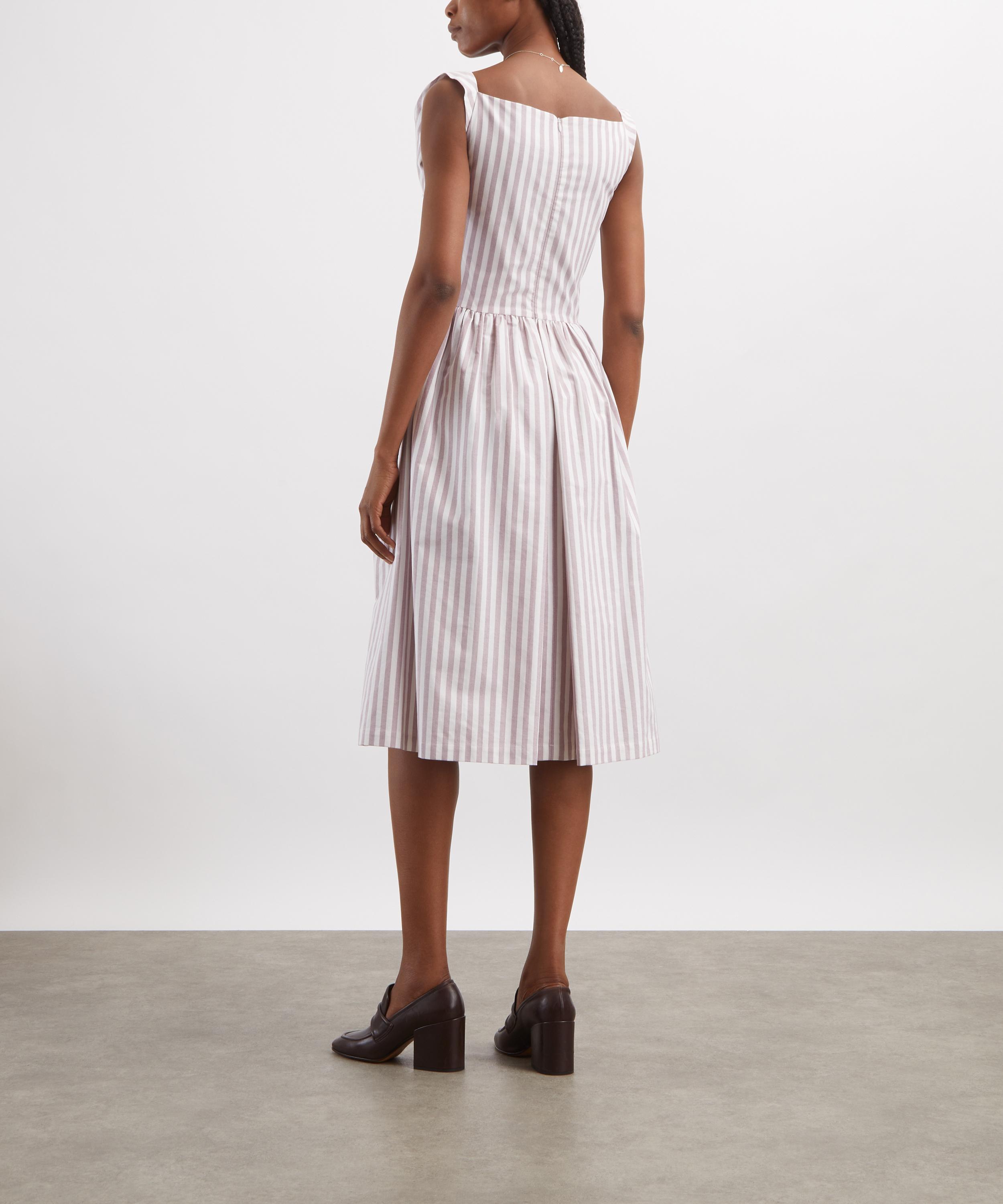 Vivienne Westwood - Sunday Striped Midi Dress image number 3