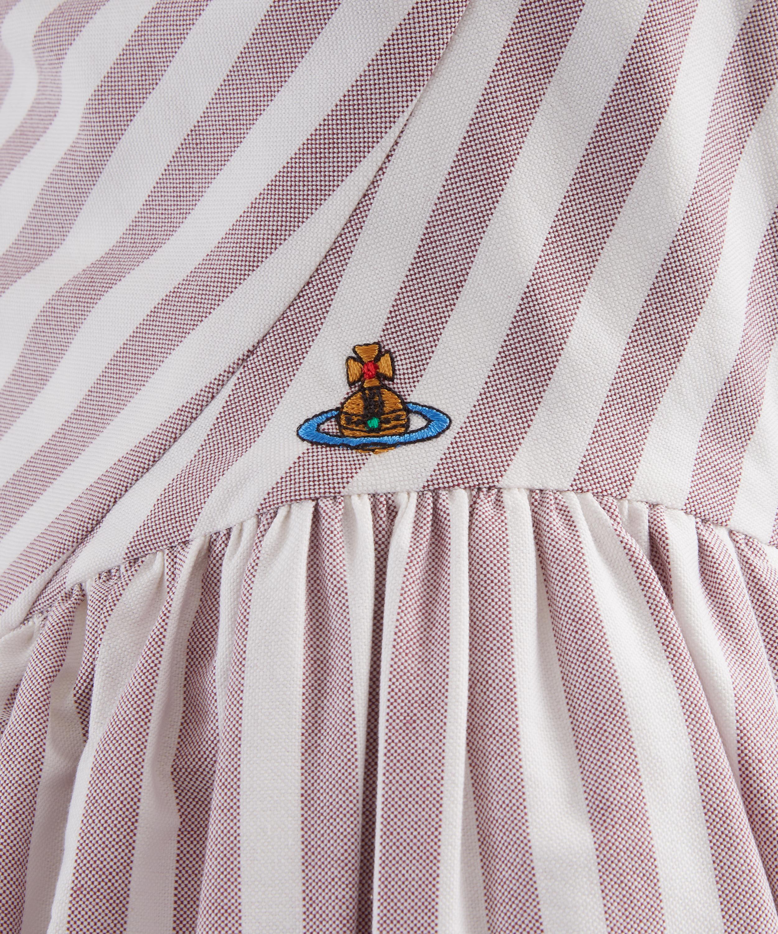 Vivienne Westwood - Sunday Striped Midi Dress image number 4