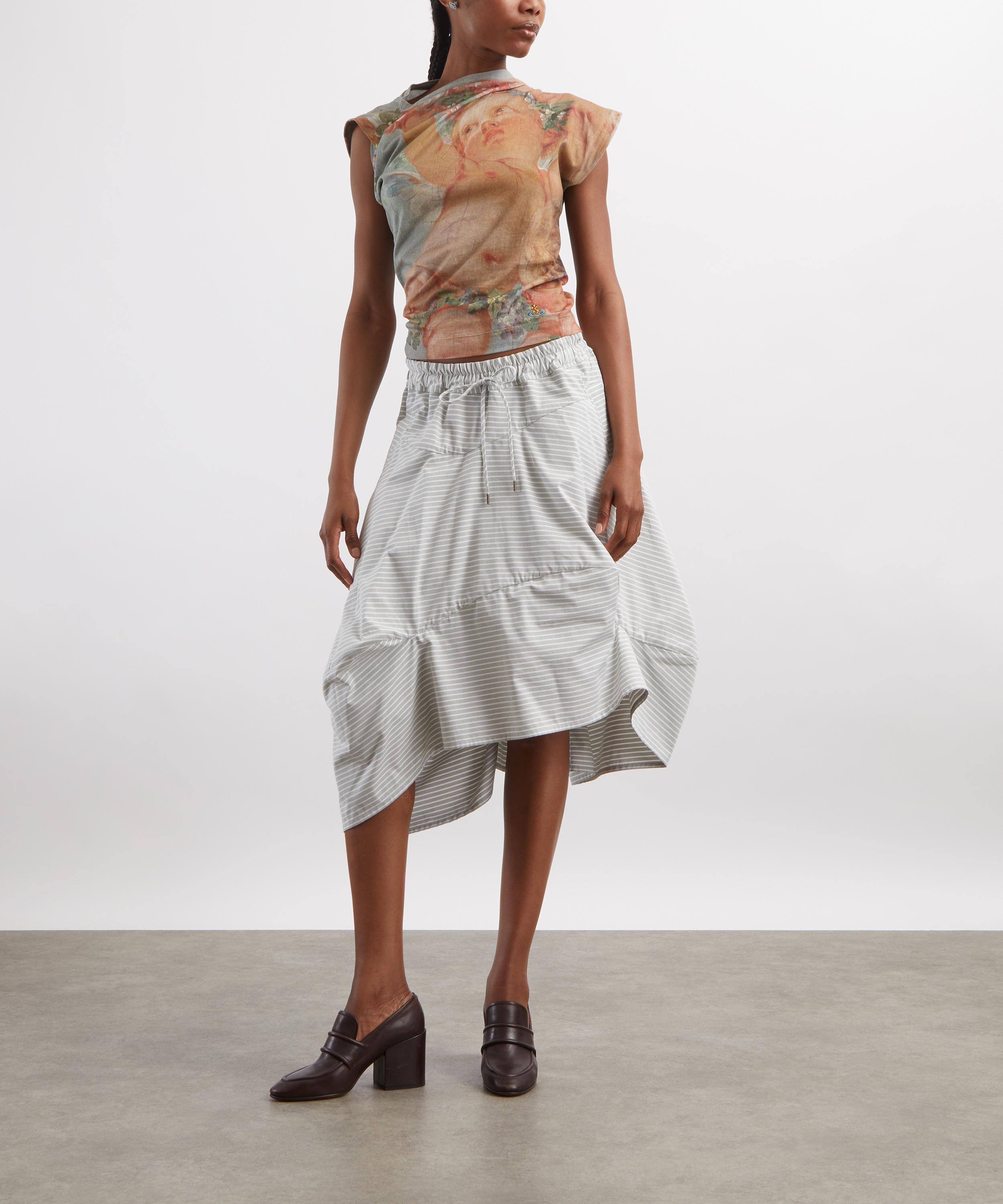 Vivienne Westwood - Aerodrome Thyme Stripe Skirt image number 1