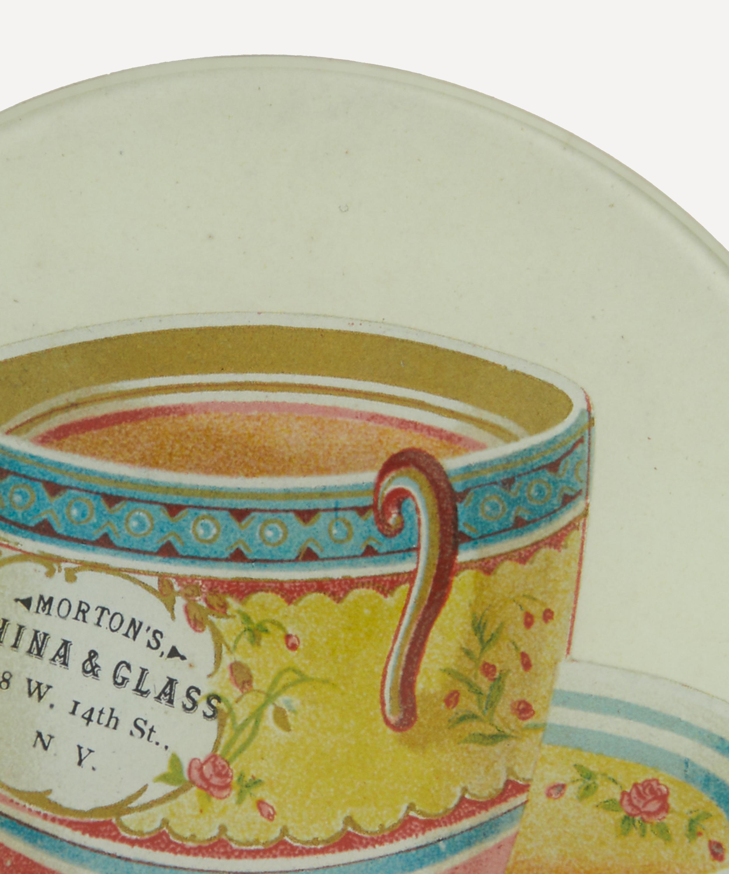 John Derian - China Glass Tea Cup Round Plate image number 2