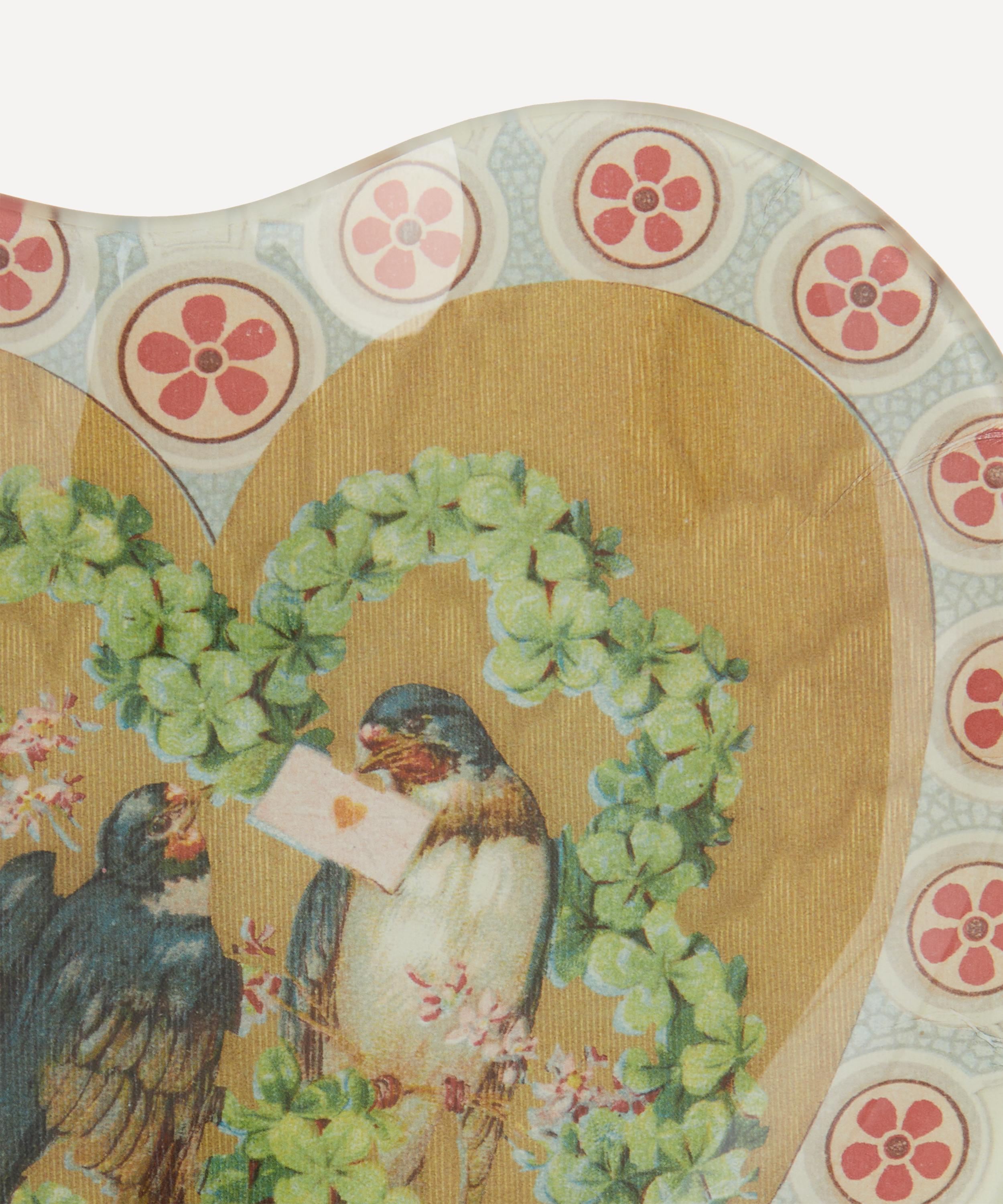 John Derian - My True Love Heart Plate image number 2