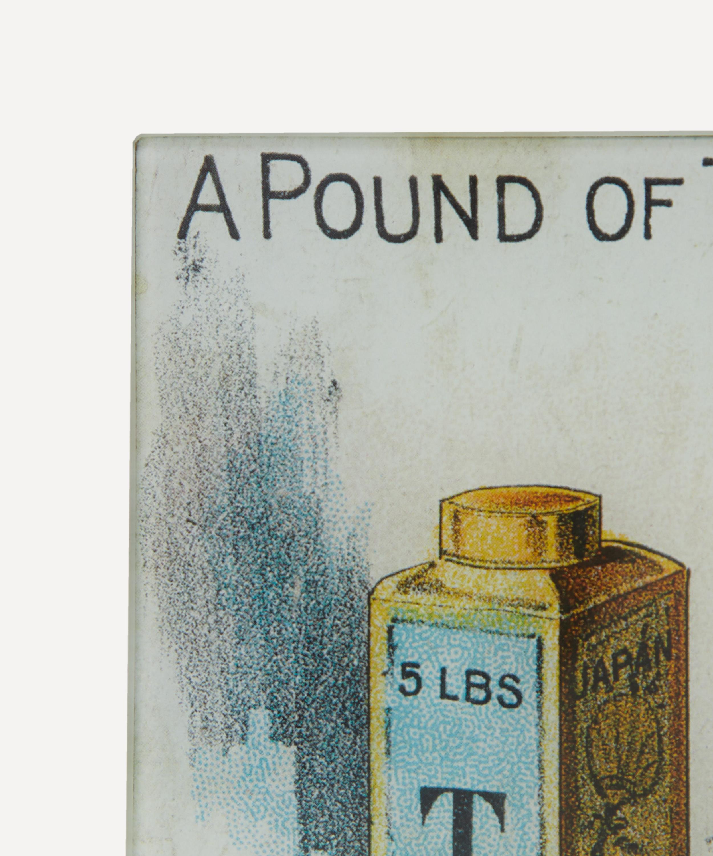John Derian - A Pound of Tea Tiny Rectangle Tray image number 2