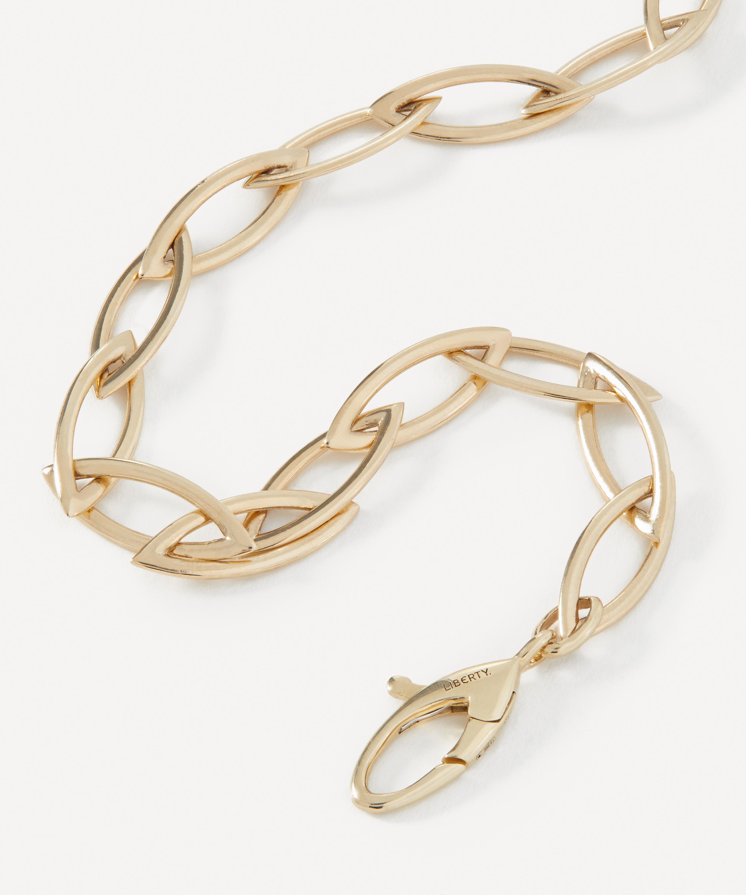 Liberty - 9ct Gold Seed Chain Bracelet image number 2