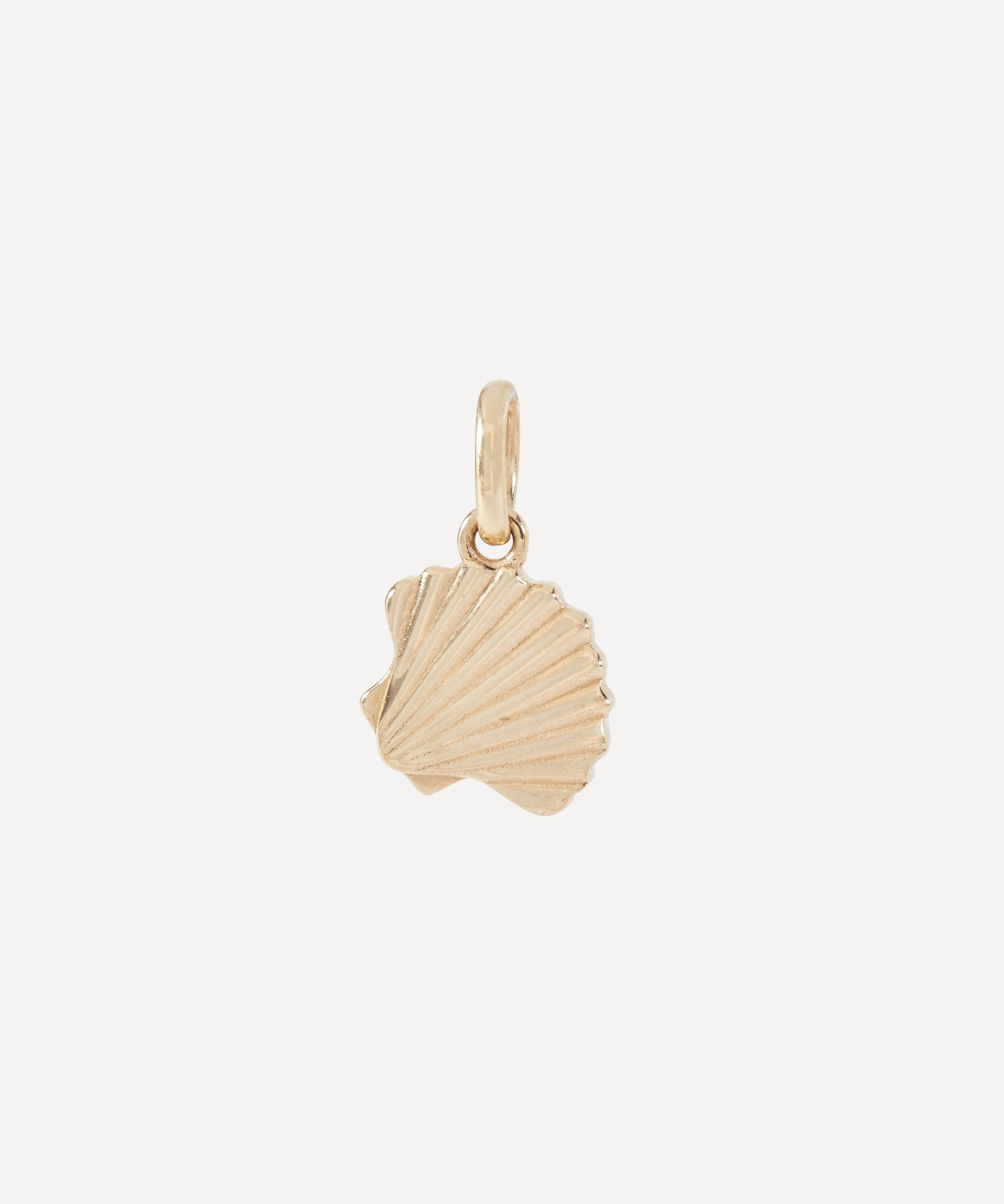 Liberty - 9ct Gold Wish Me Luck Shell Pendant
