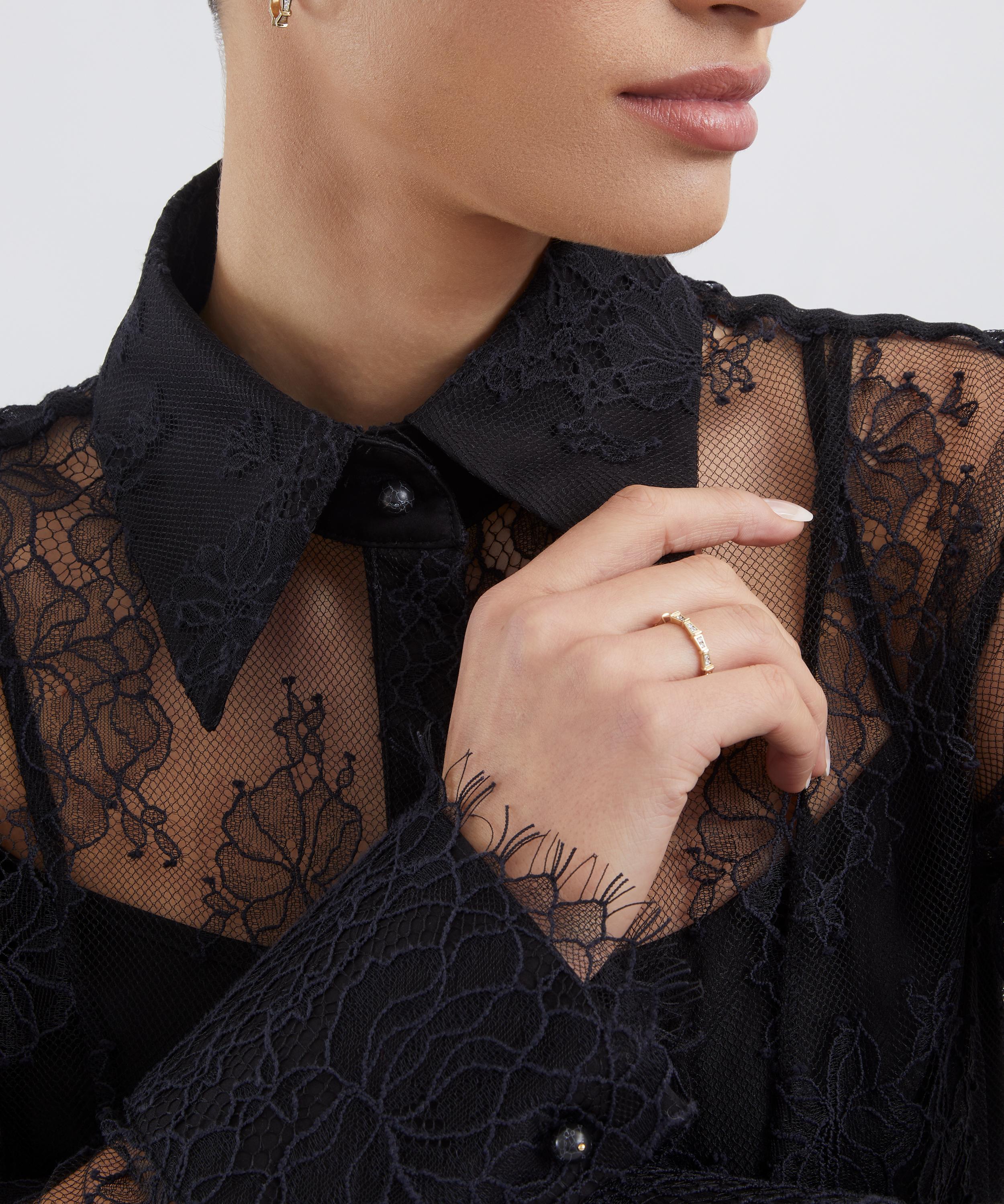 Liberty - 9ct Gold Tepper Pav&eacute; Diamond Ring image number 1