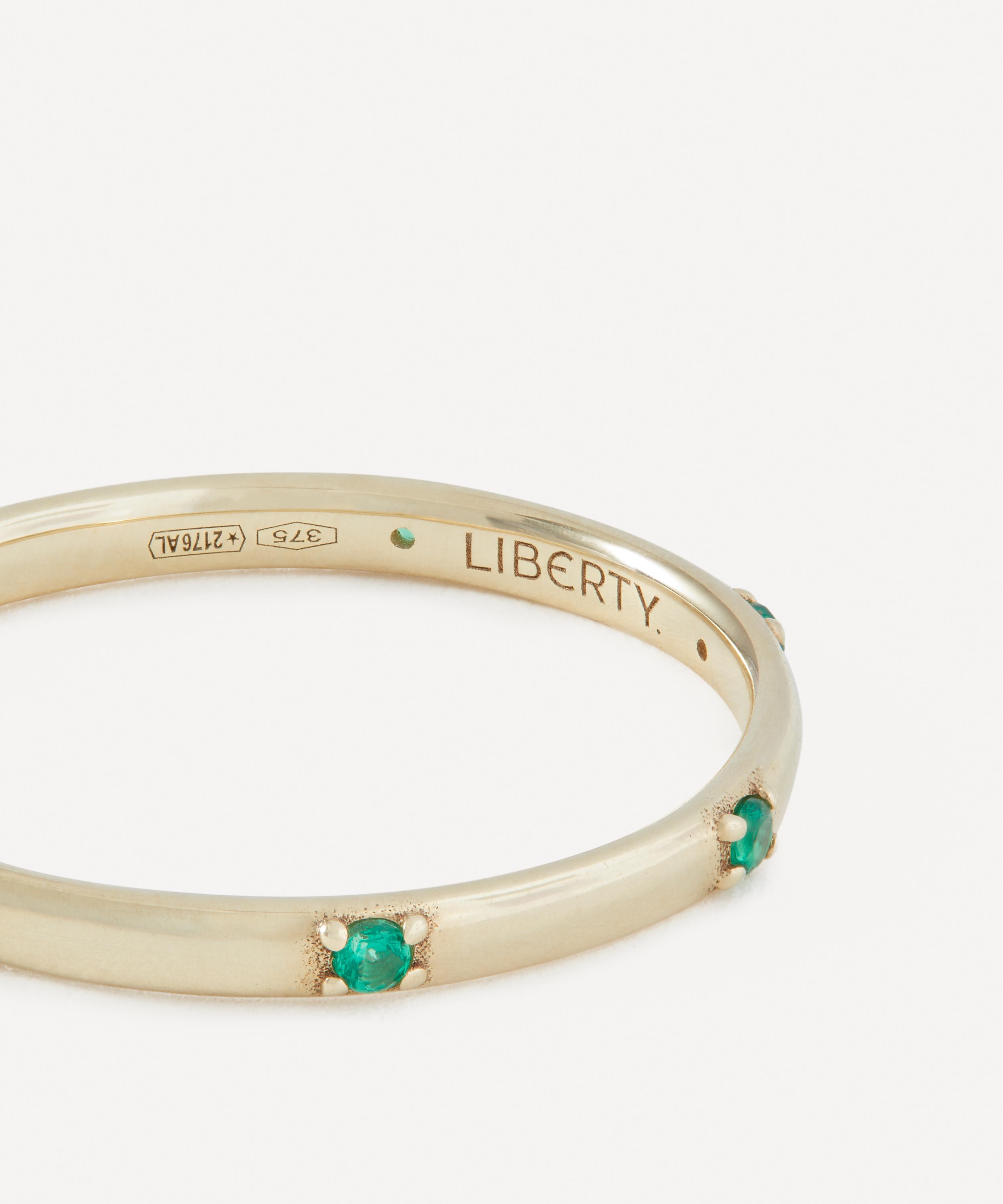 Liberty - 9ct Gold Constellation Tsavorite Ring image number 1