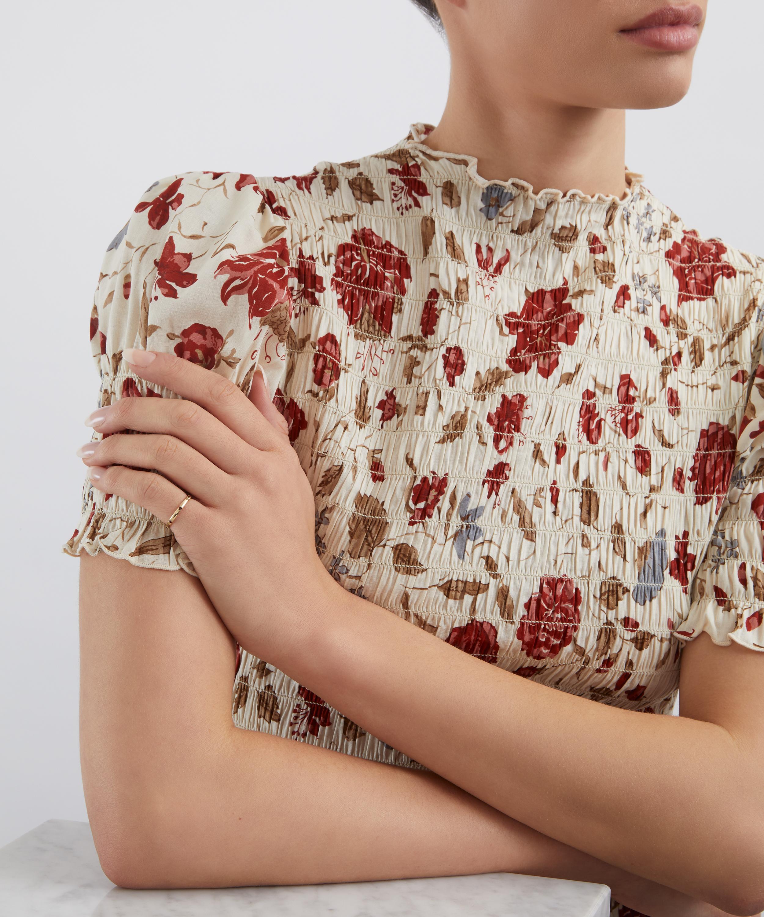 Liberty - 9ct Gold Constellation Garnet Ring image number 1