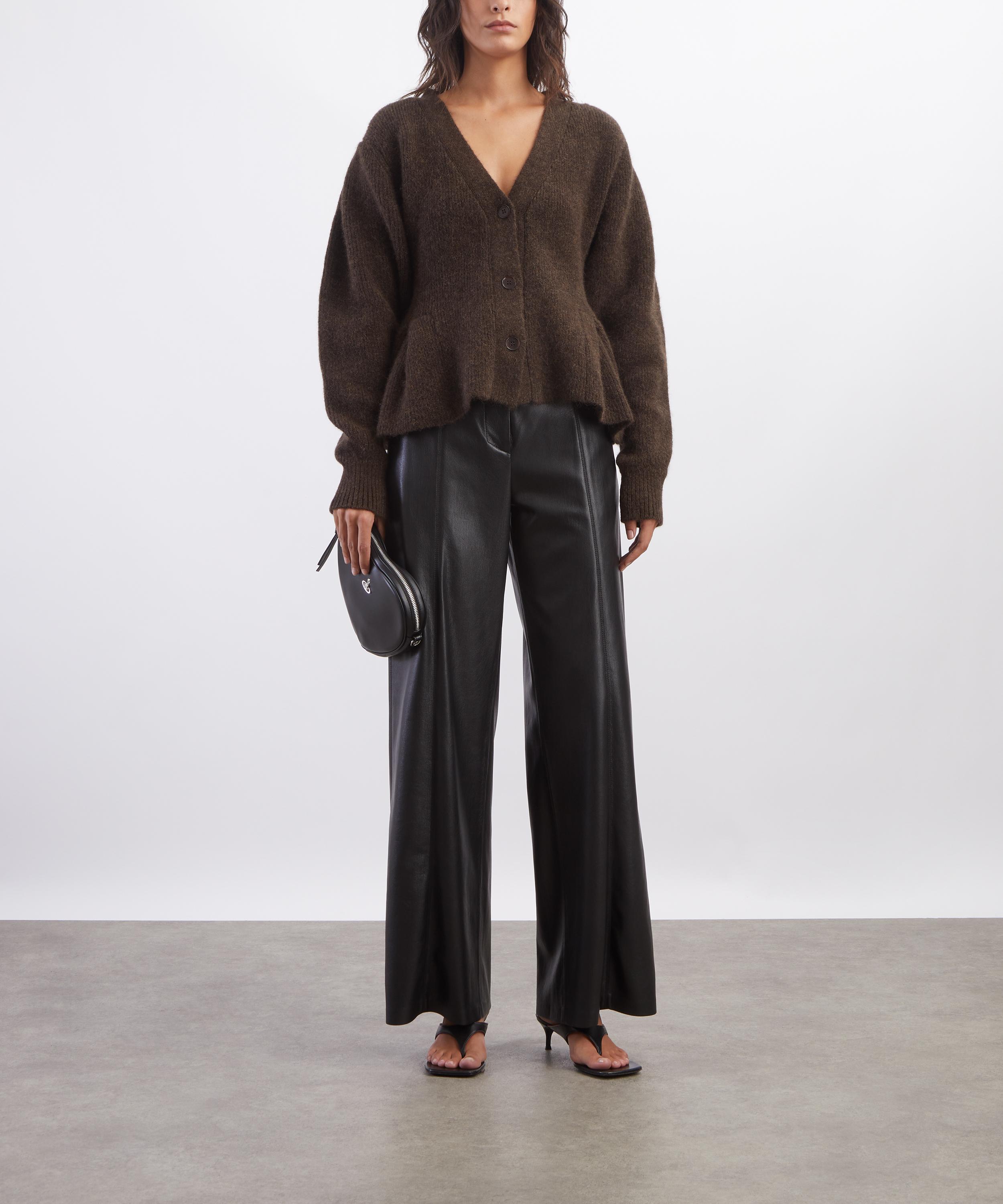 ROTATE Birger Christensen - Knit Peplum Cardigan image number 1