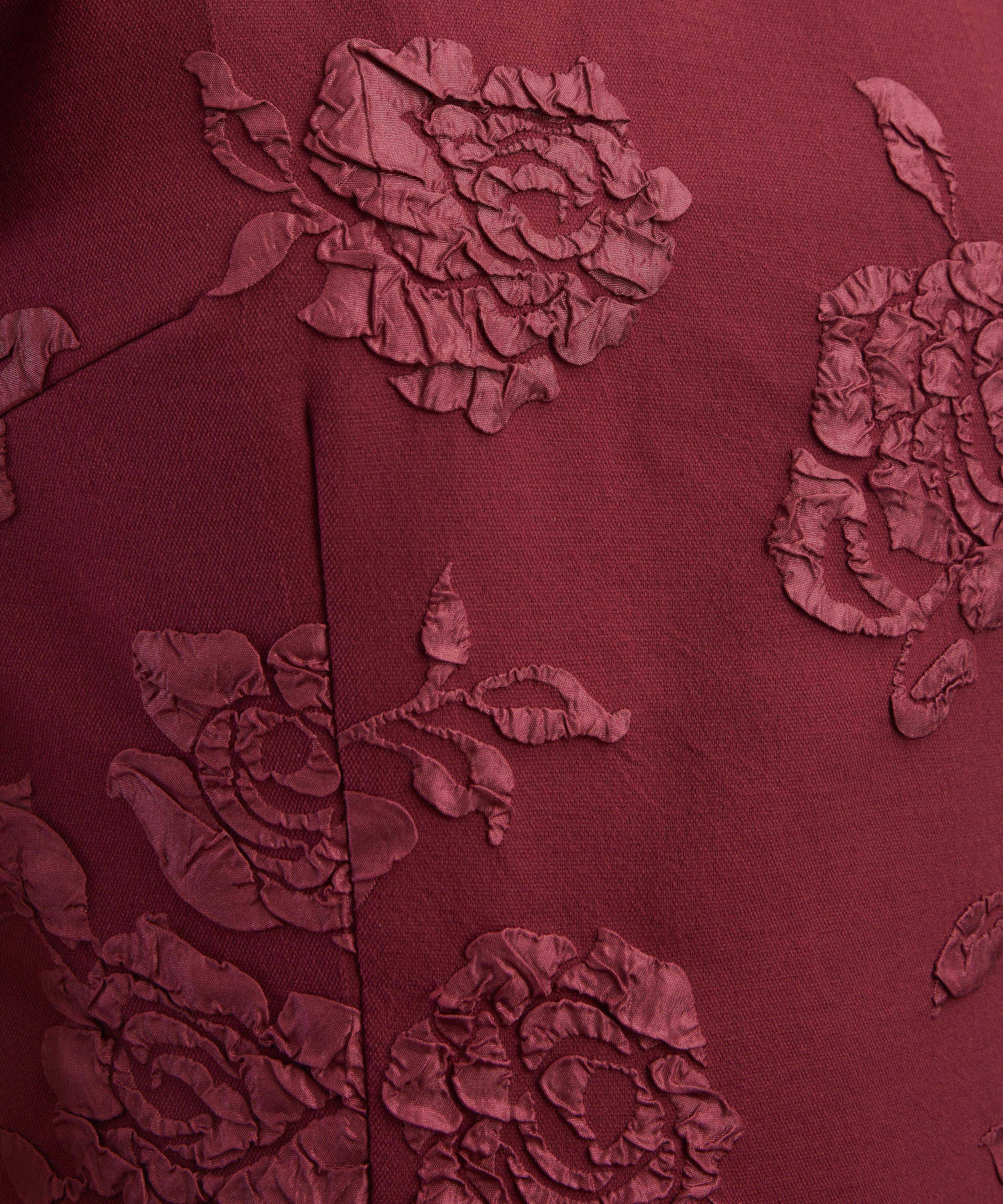 ROTATE Birger Christensen - Jacquard Midi Puffy Dress image number 4