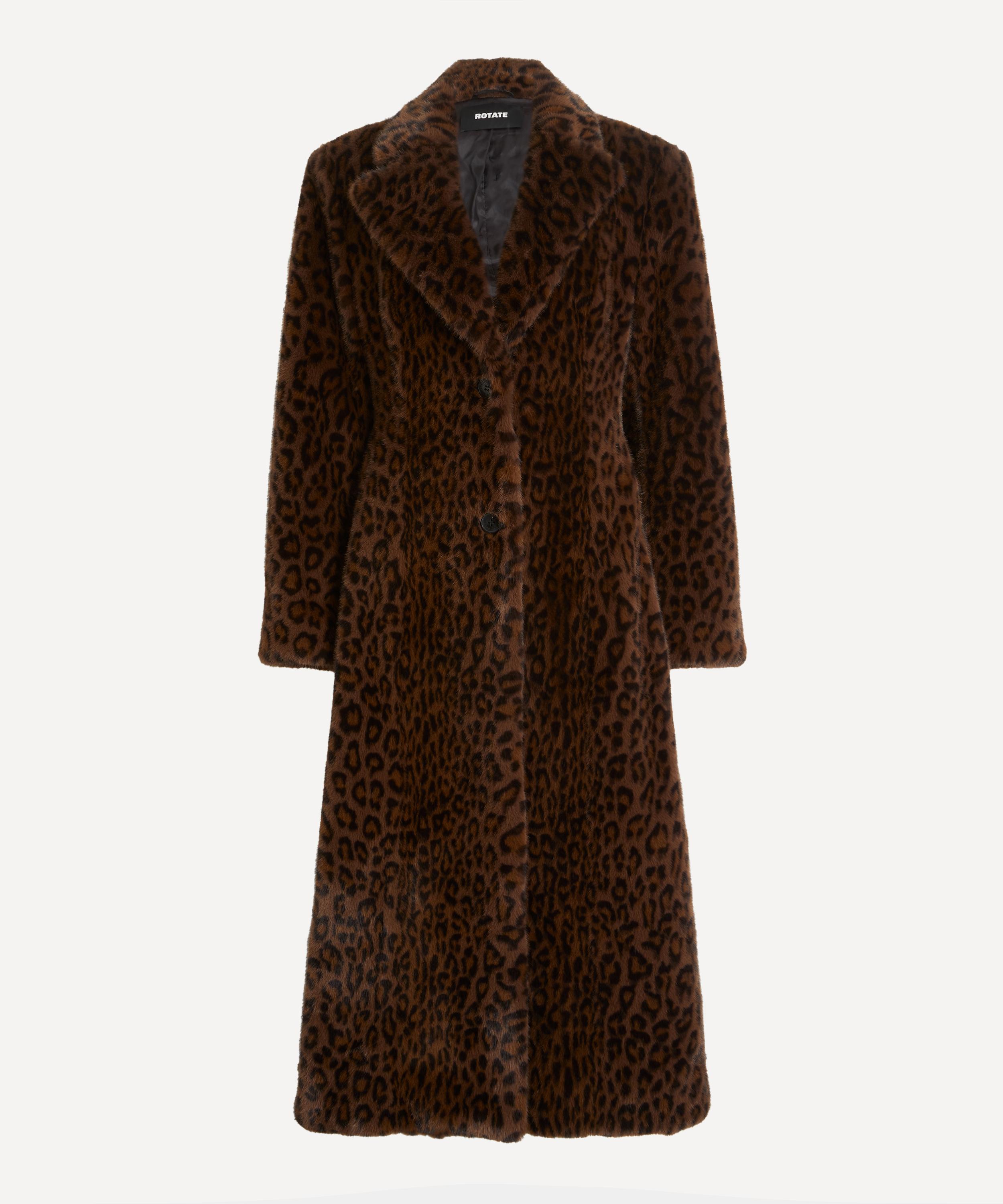 ROTATE Birger Christensen - Faux Fur Coat image number 0