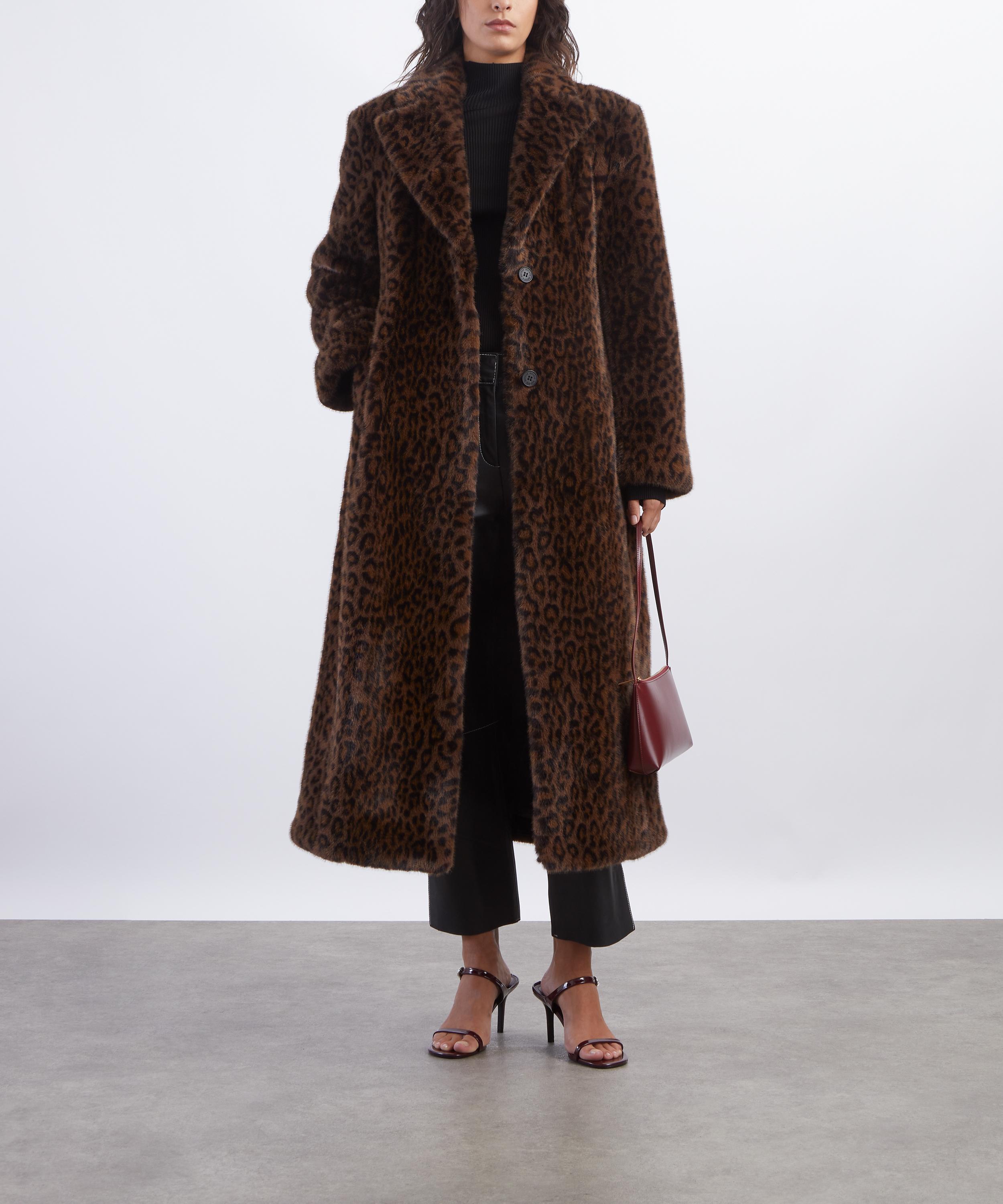 ROTATE Birger Christensen - Faux Fur Coat image number 1