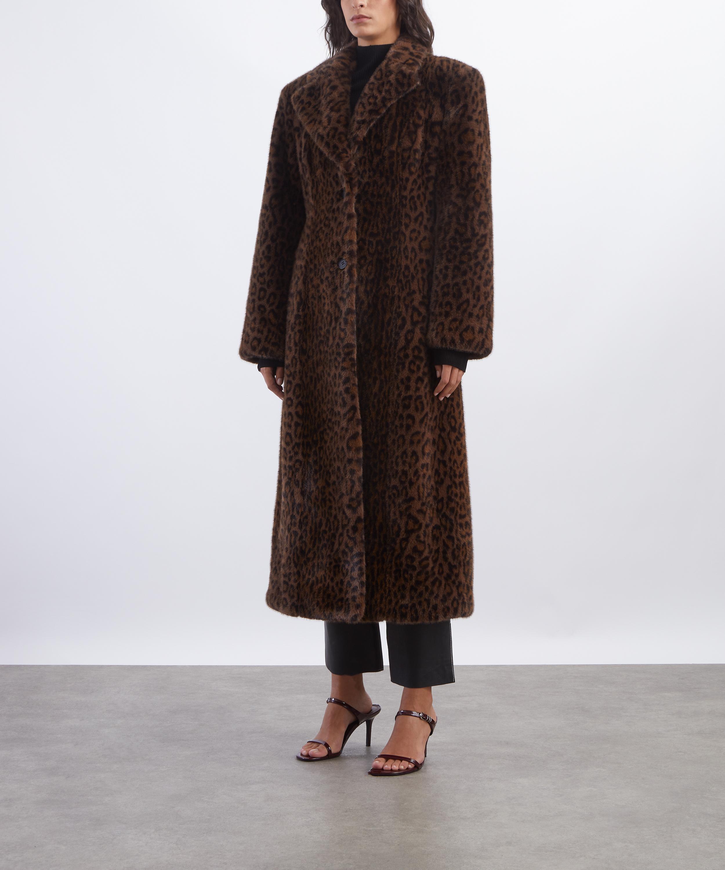 ROTATE Birger Christensen - Faux Fur Coat image number 2