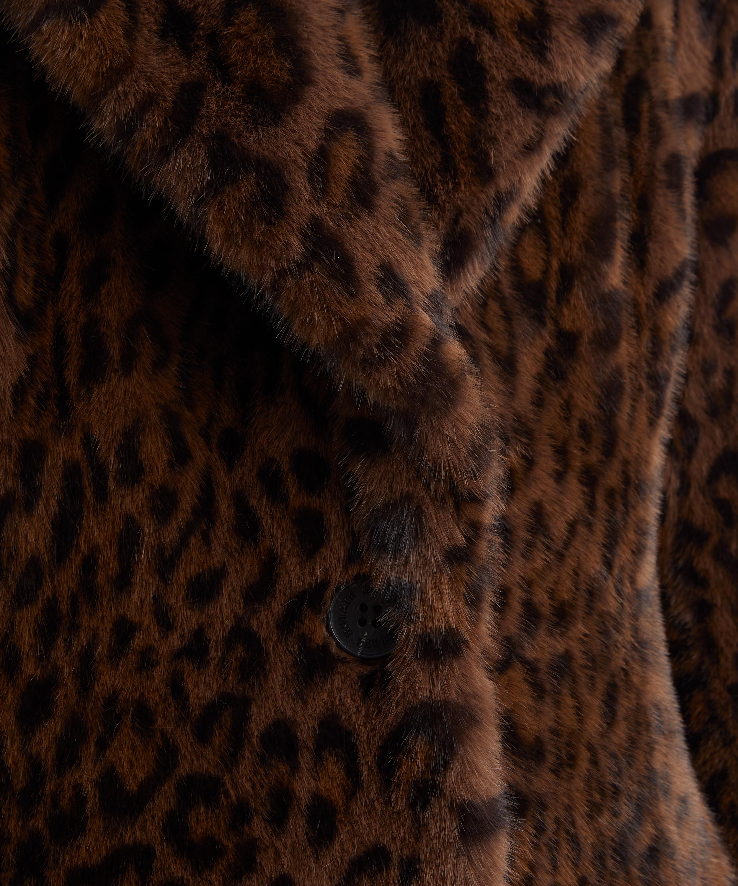 ROTATE Birger Christensen - Faux Fur Coat image number 4